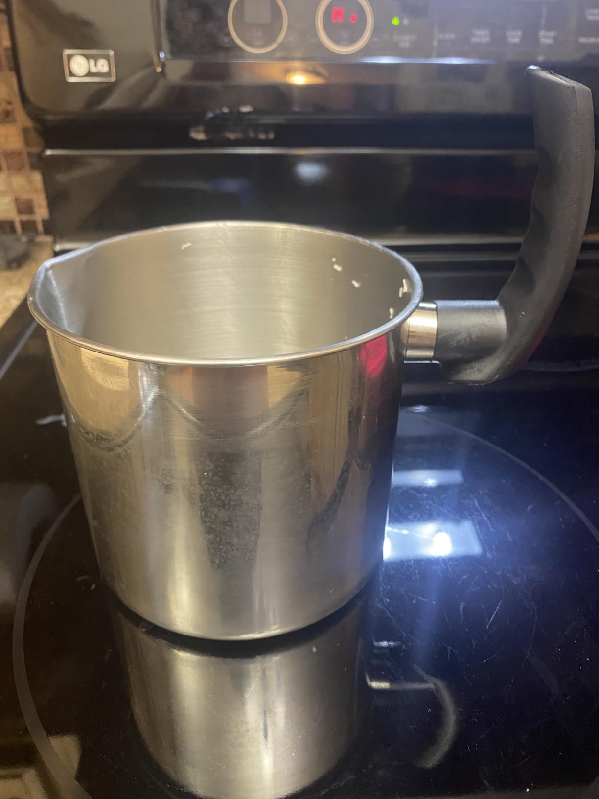 DINGPAI Candle Making Pouring Pot, 44oz Double Boiler Wax Melting Pot customer photo 2