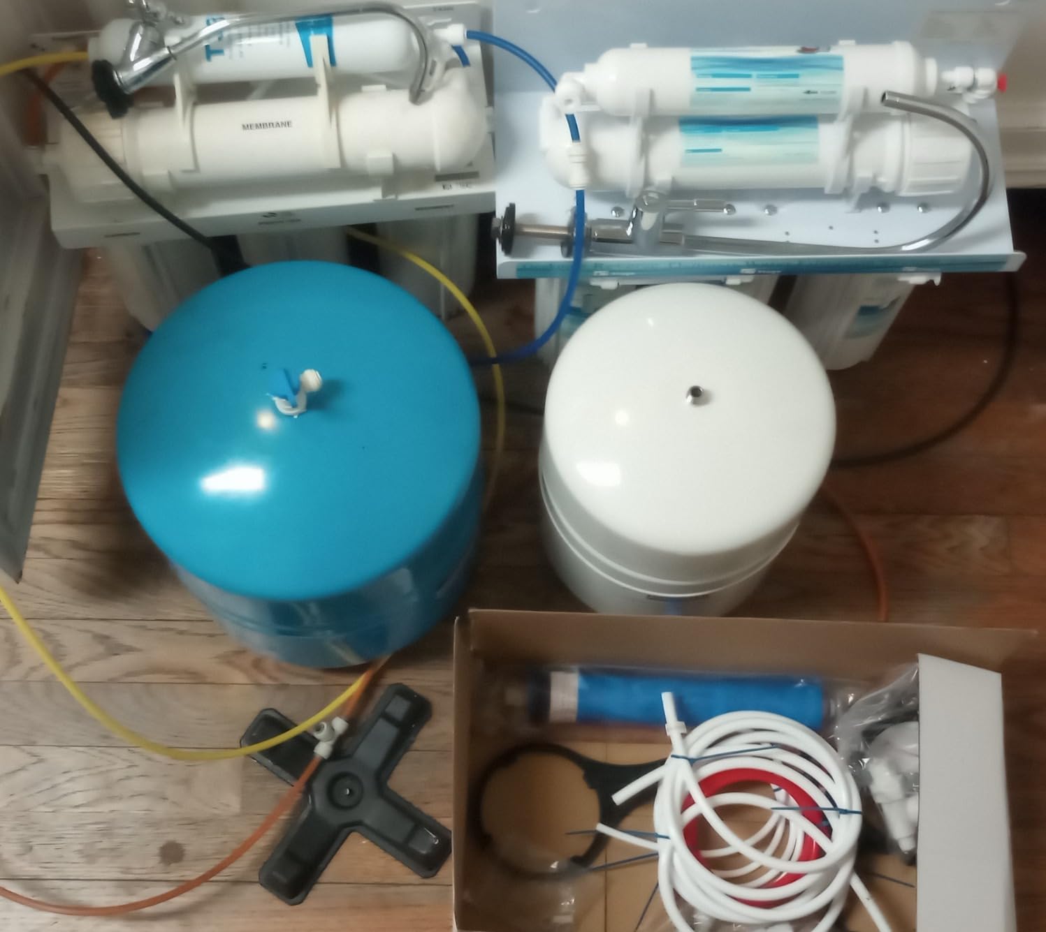Geekpure 5 Stage Reverse Osmosis RO Drinking Water Filter System-75 GPD customer photo 2