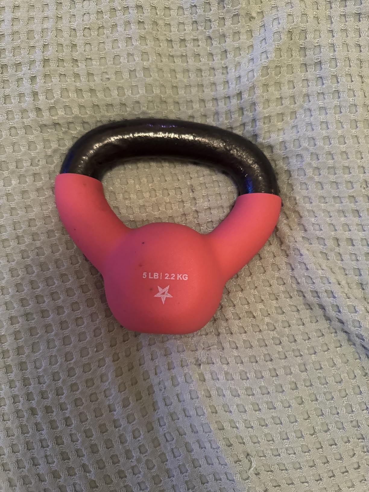 Yes4All Kettlebell, 10 LB Neoprene Coated Cast Iron Kettlebells, Wide Grip Handle & Flat Bottom for Swings, Squats, Deadlifts, Push Ups & Full Body Training at Home Gym customer photo 2
