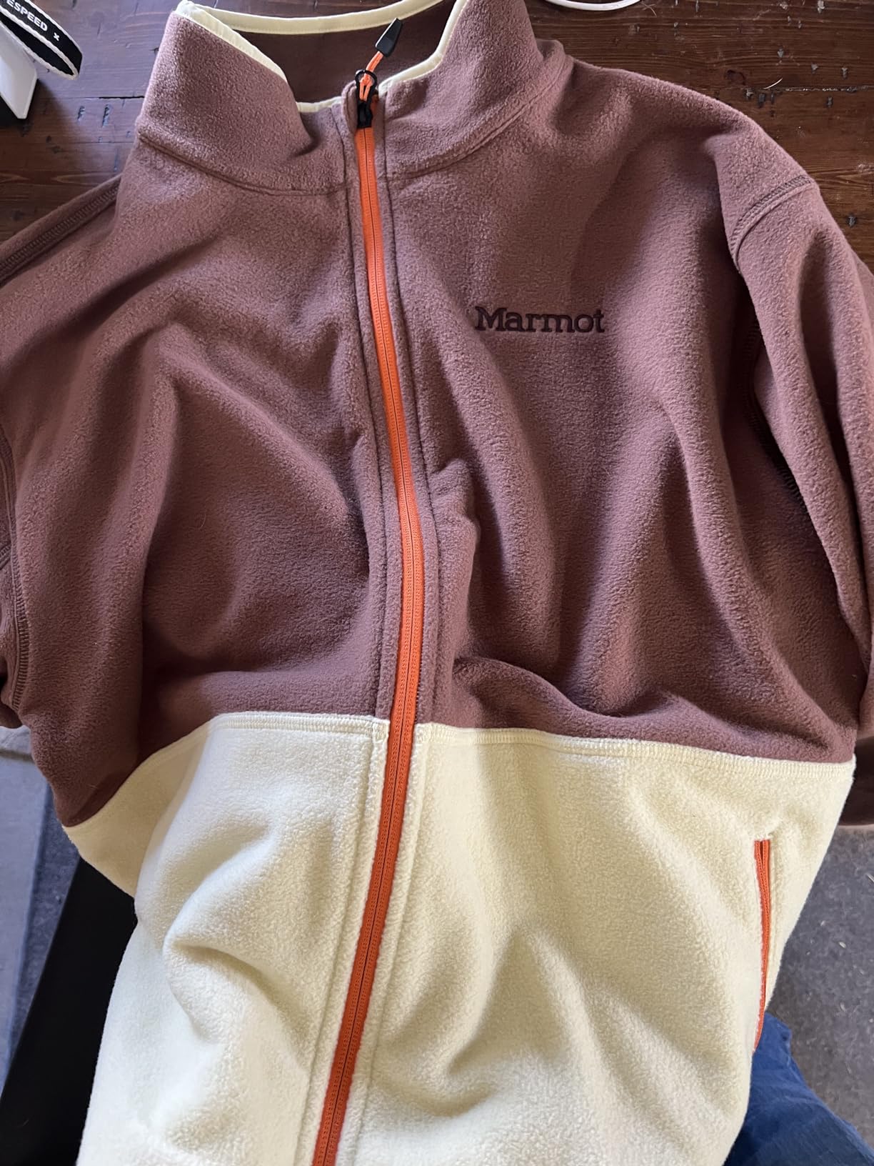 MARMOT Men's Rocklin Full-Zip Jacket - Classic, Warm, Lightweight 100-Weight Fleece Layer customer photo 1