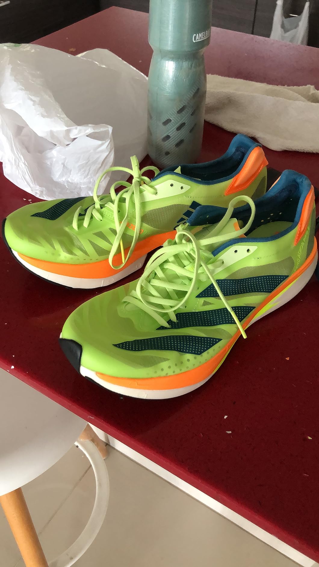 Adidas Unisex's Adizero Adios Pro 2 Running Shoe customer photo 2