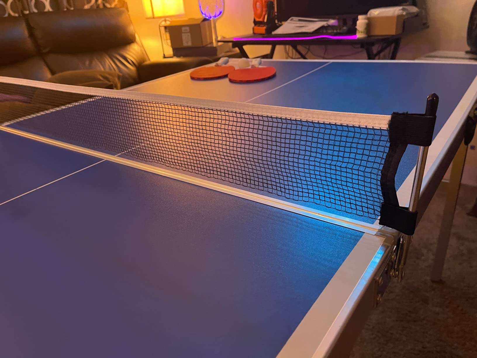 EastPoint Penn Foldable Ping Pong Table, Net, 2 Paddles & 3 Balls, 6' x 3' customer photo 1