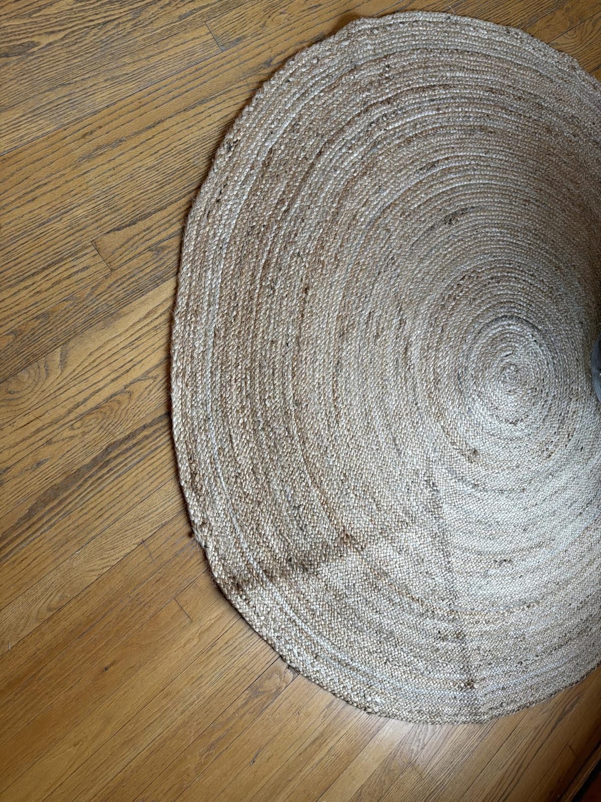 Hausattire Jute Braided Woven Kitchen Rug 2x3 Feet - Natural customer photo 2