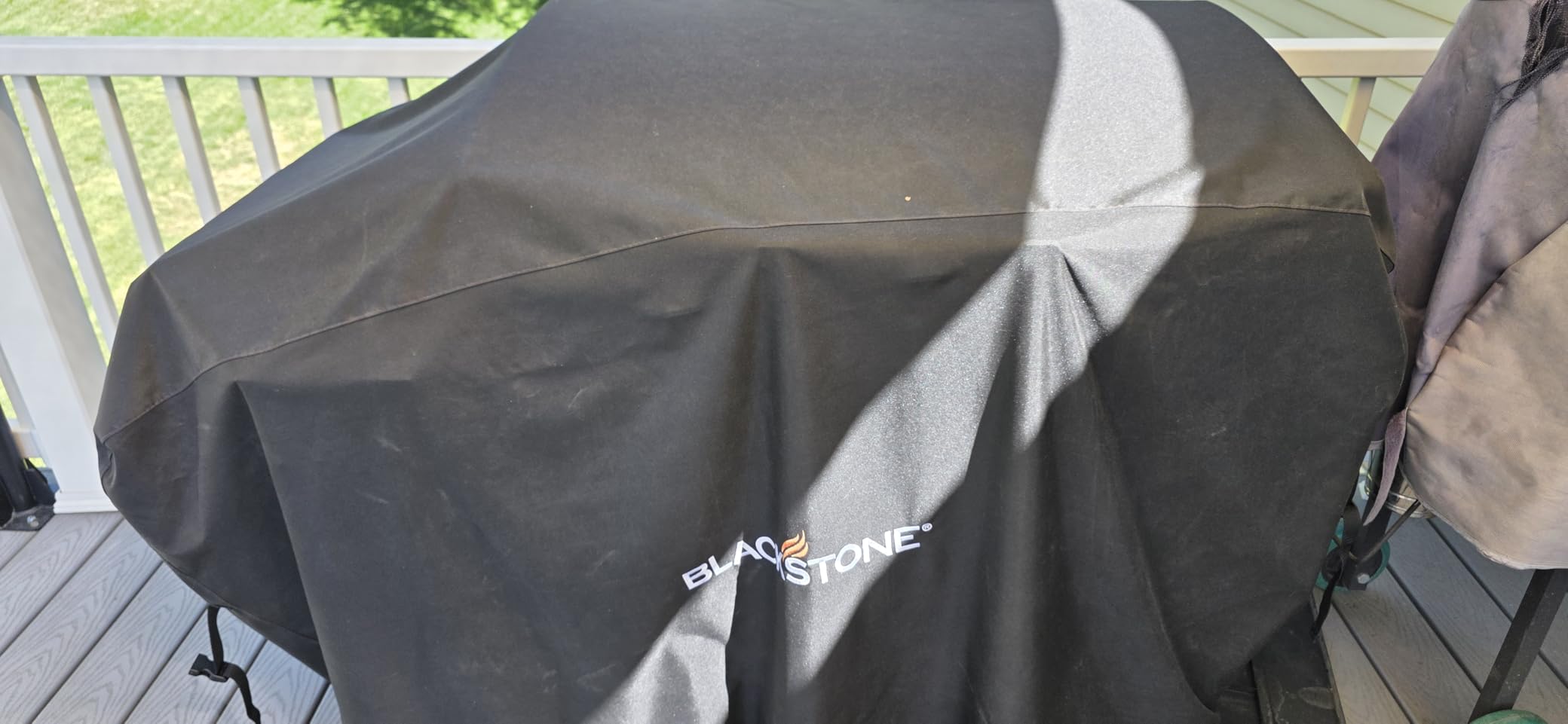 Blackstone 5482 Griddle Cover, 36 inch, Black - Fits 36 inches Griddles with Hood, Weather Resistant, Heavy Duty 600D Polyester, Flat Top Gas Grill Cover customer photo 2
