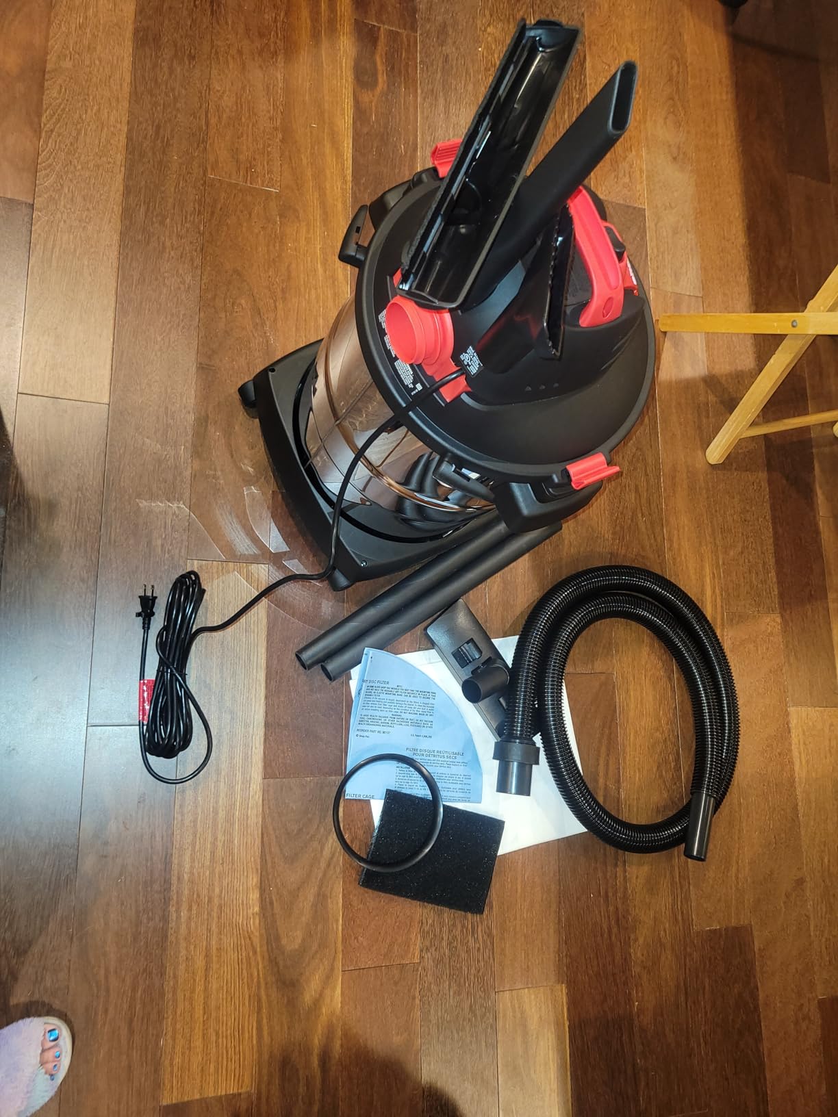 Shop-Vac 12 Gallon 6.0 Peak HP Stainless Steel Wet/Dry Vacuum, Heavy Duty customer photo 1
