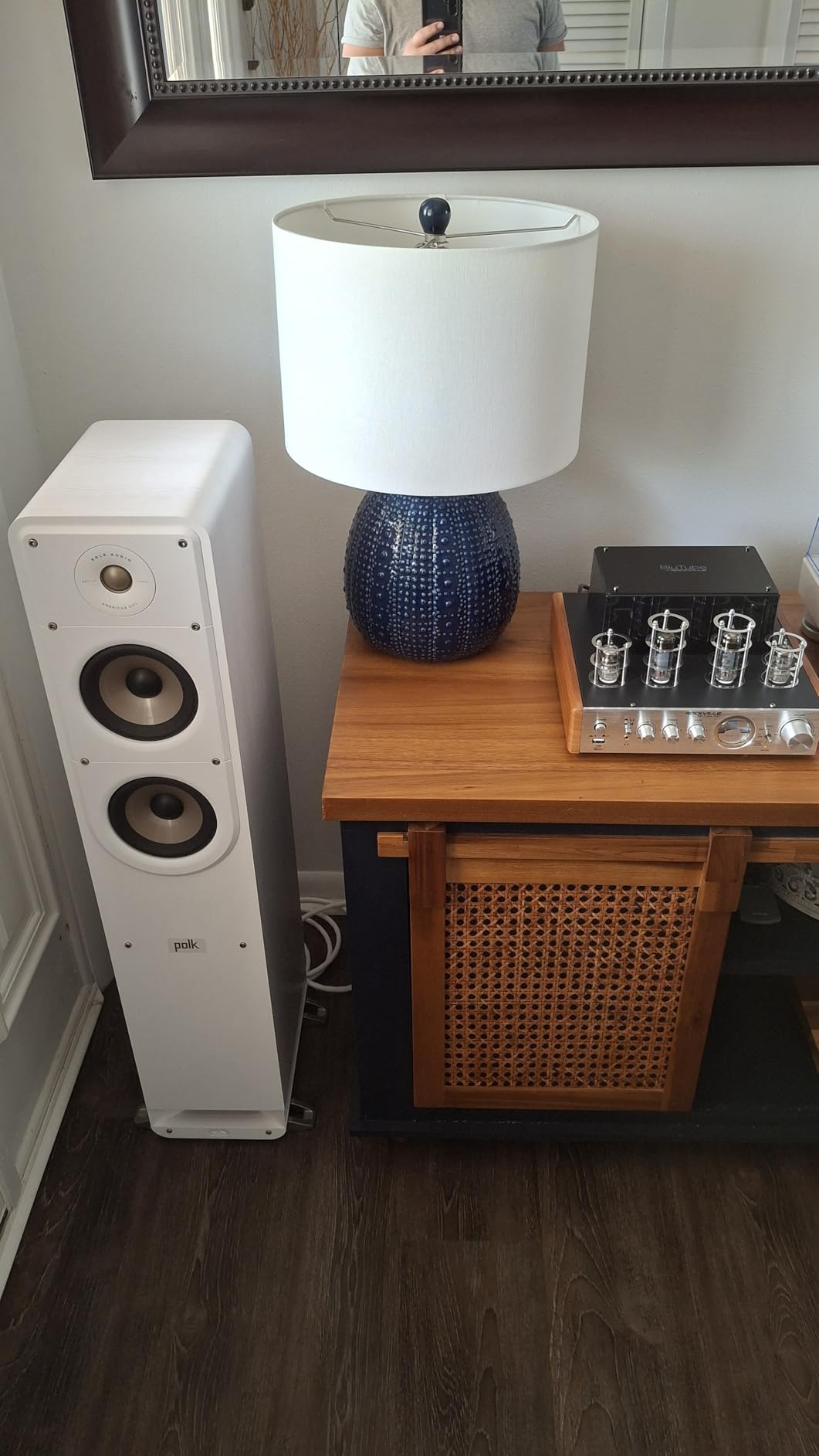 Polk Audio Signature Elite ES50 Tower Speaker, Single, Stunning Black | Hi-Res Certified, Dolby Atmos & DTS:X Compatible, 1