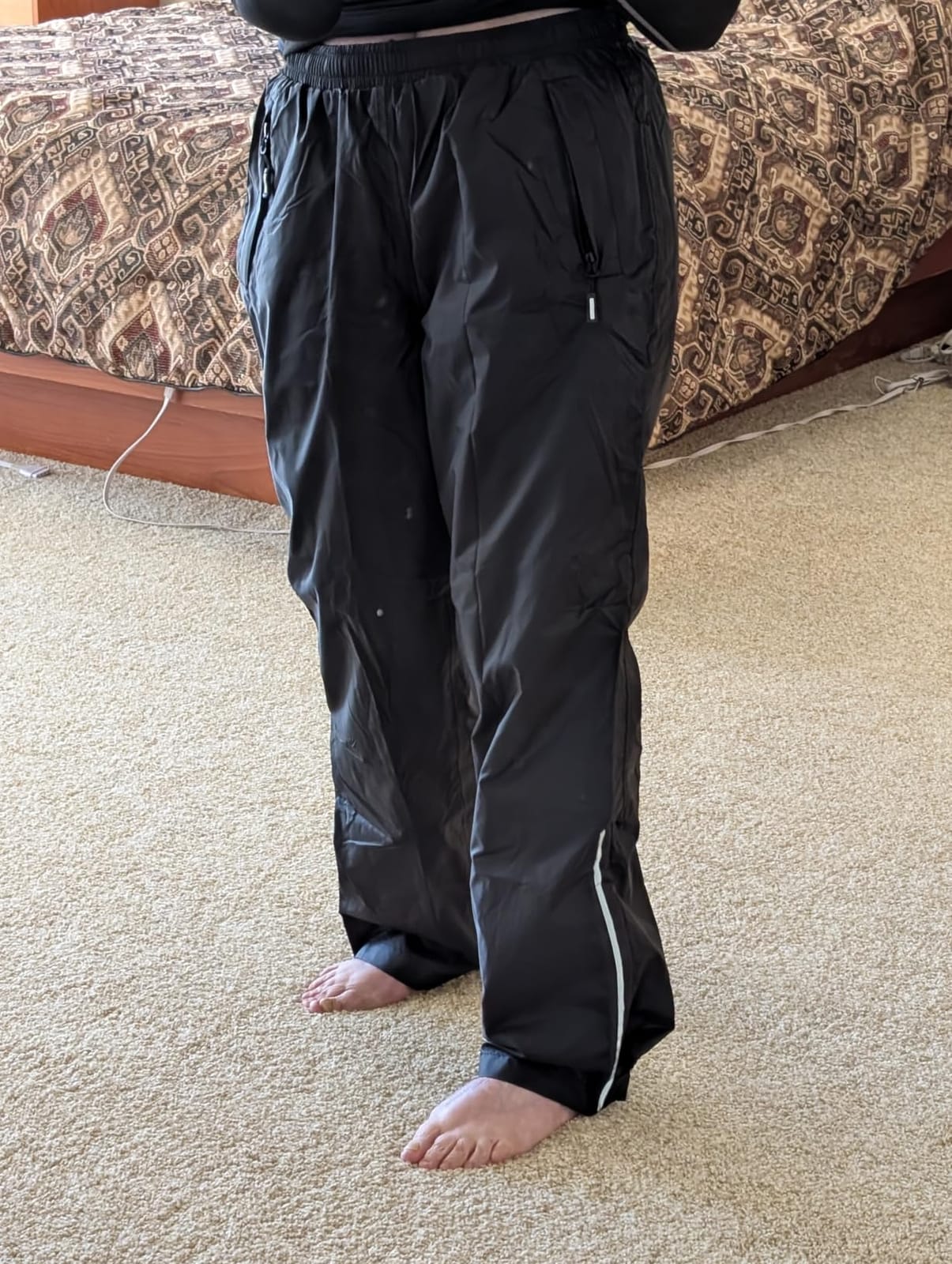 Outdoor Ventures Women's Rain Pants Packable Waterproof Hiking Pants customer photo 1