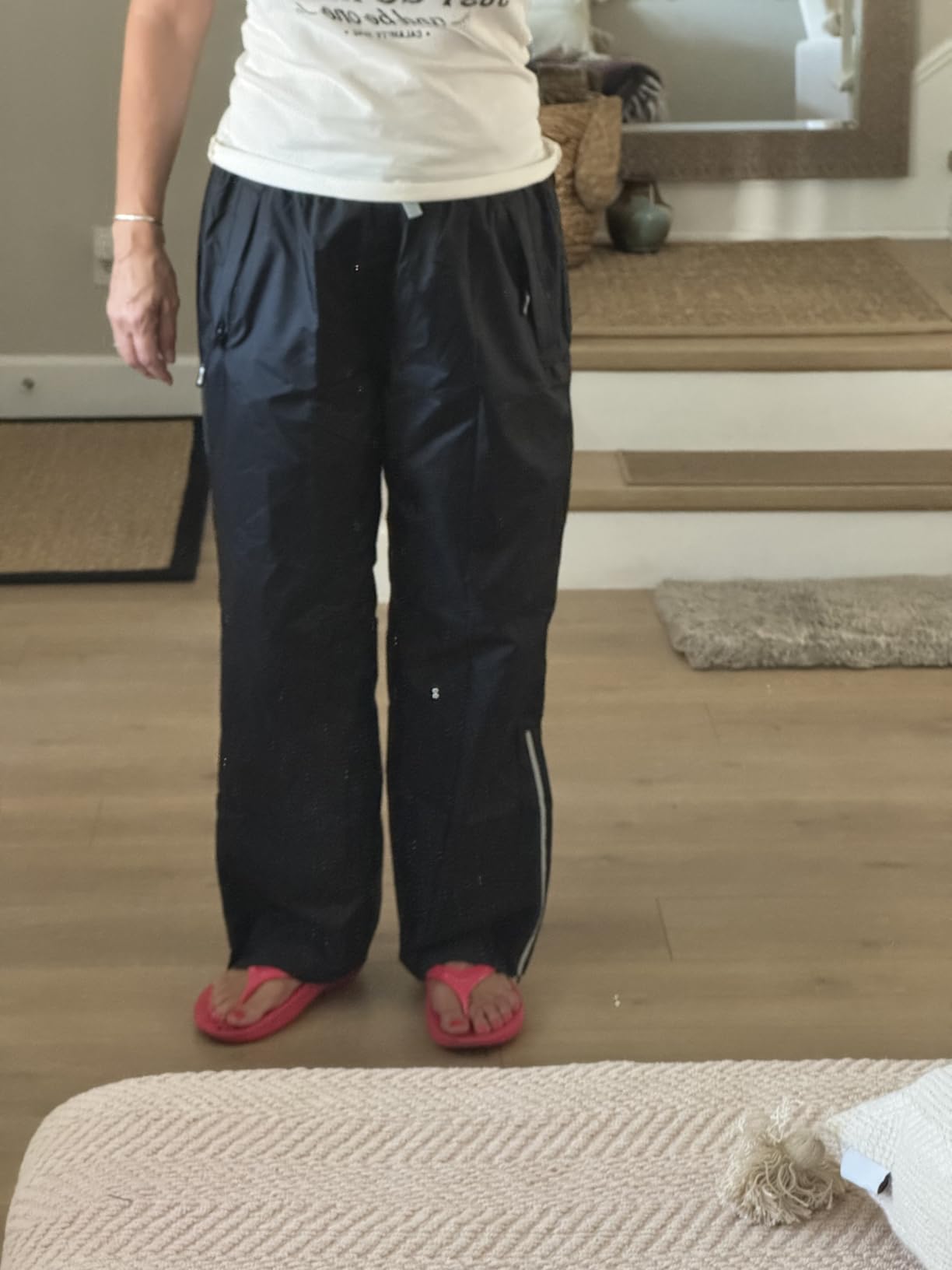 Outdoor Ventures Women's Rain Pants Packable Waterproof Hiking Pants customer photo 2