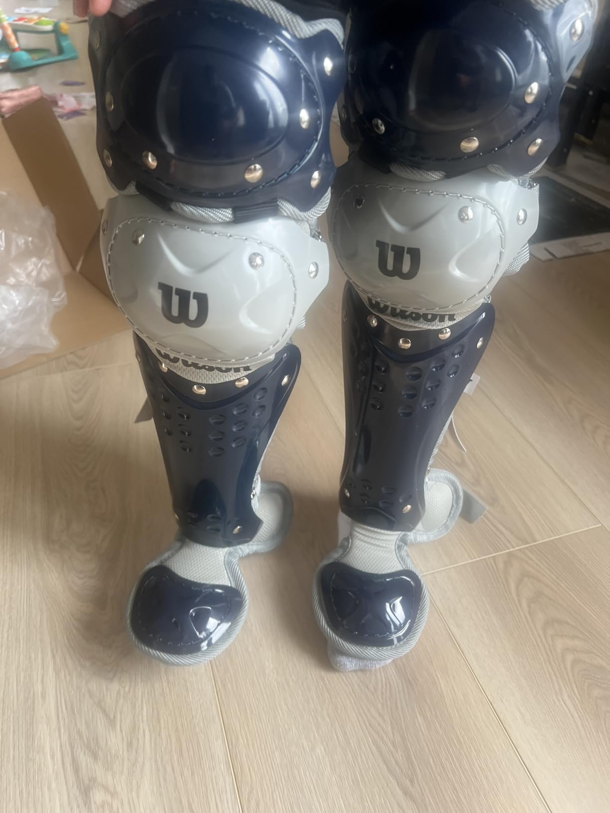 Wilson C200 Youth 3-PIECE Catcher's Gear Set customer photo 2