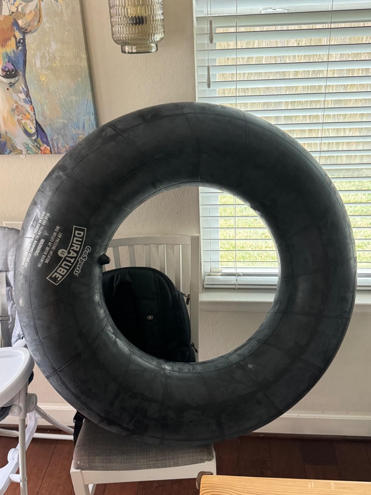 GoSports Duratube 44 Inch Heavy-Duty Tire Tube, Recreational Snow & Water Tire Tube - Commercial Grade customer photo 2