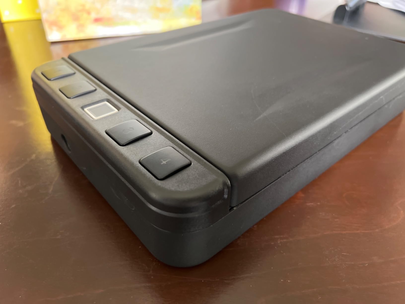 Biometric Gun Safe for Pistols, Fingerprint Handgun Safe Firearm Lock Box customer photo 1