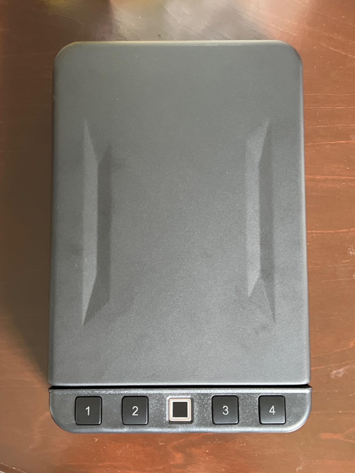 Biometric Gun Safe for Pistols, Fingerprint Handgun Safe Firearm Lock Box customer photo 2
