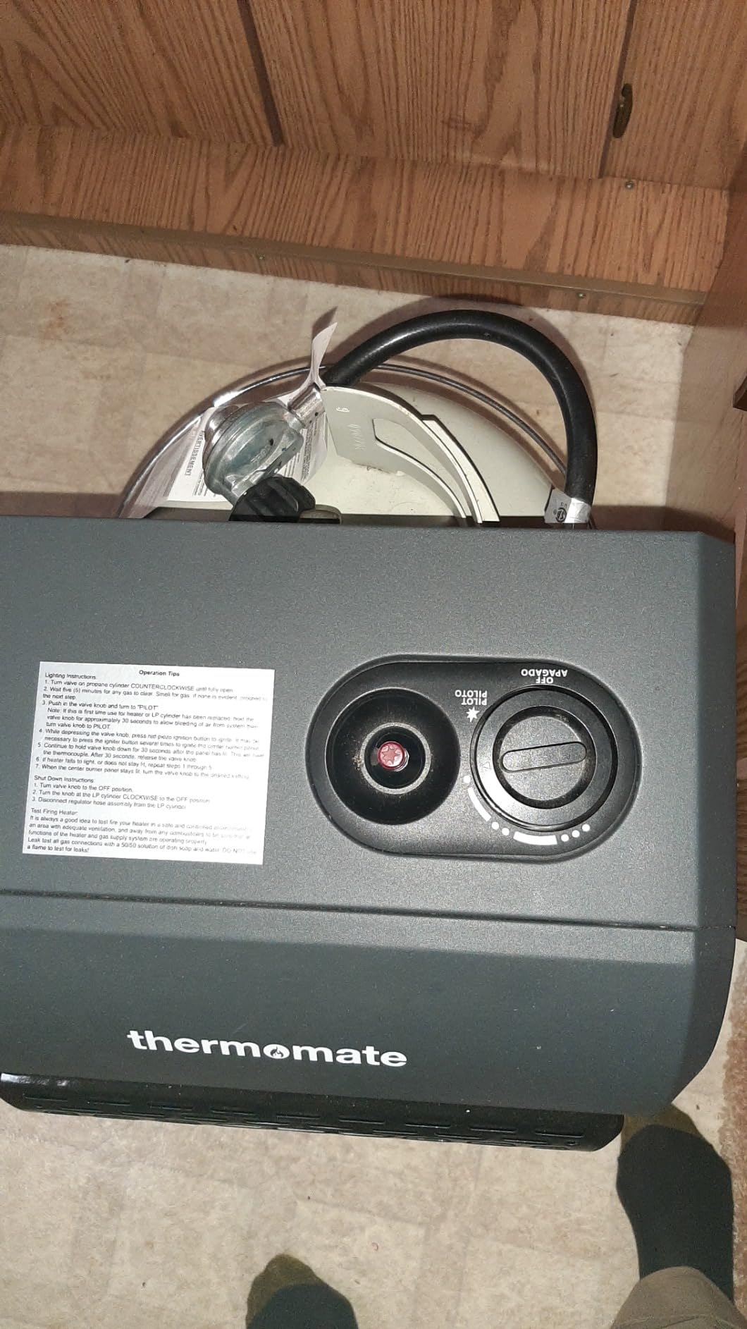ThermoMate 18000 BTU Propane Heater Indoor Outdoor, Heating Up to 450 Sq.Ft customer photo 1