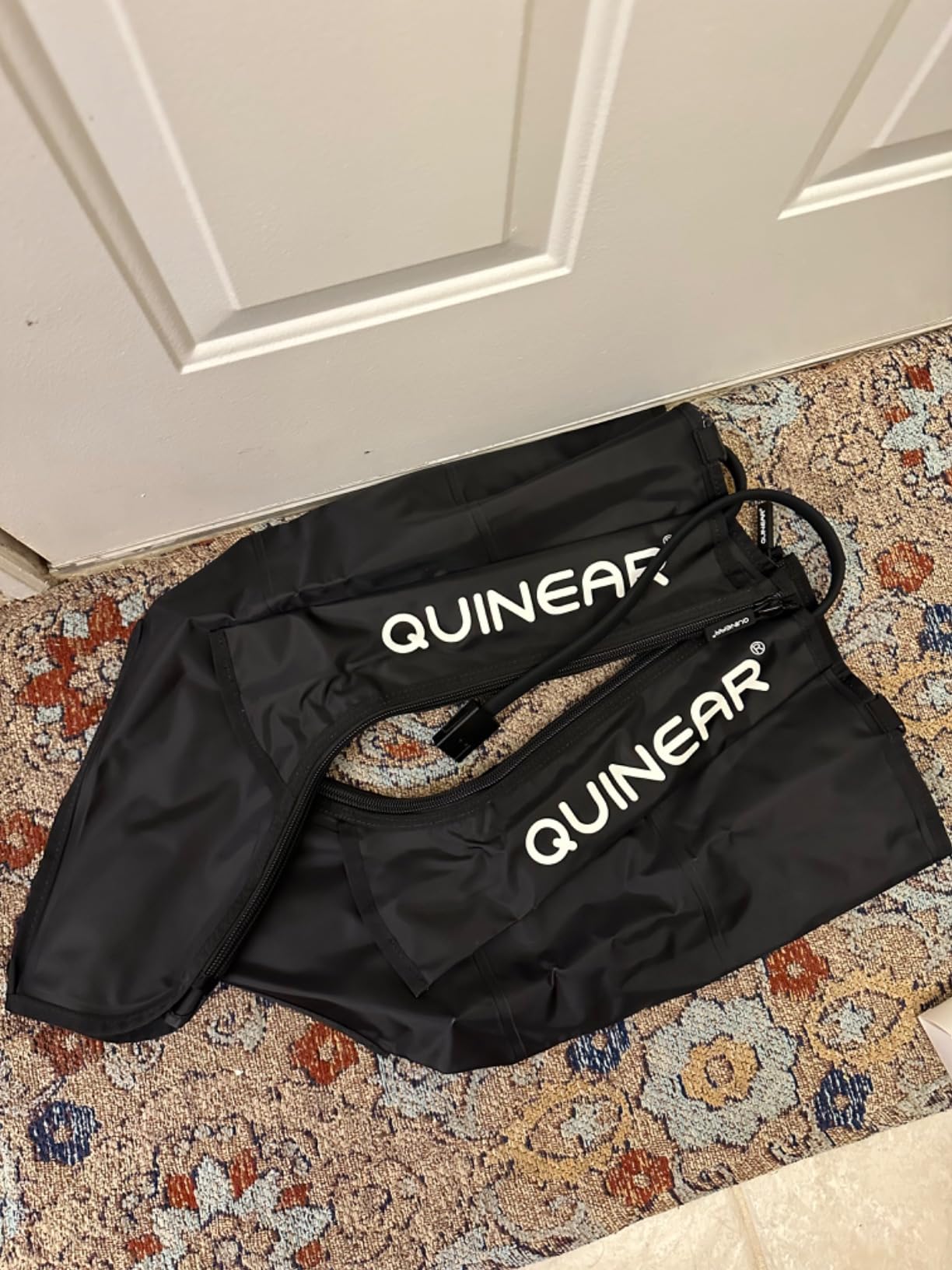 QUINEAR Leg Recovery System for Athletes, Air Compression Recovery Boots Massager for Circulation and Pain Relief - 9 Intensities 60-140 mmHg - FSA-HSA Eligible customer photo 1