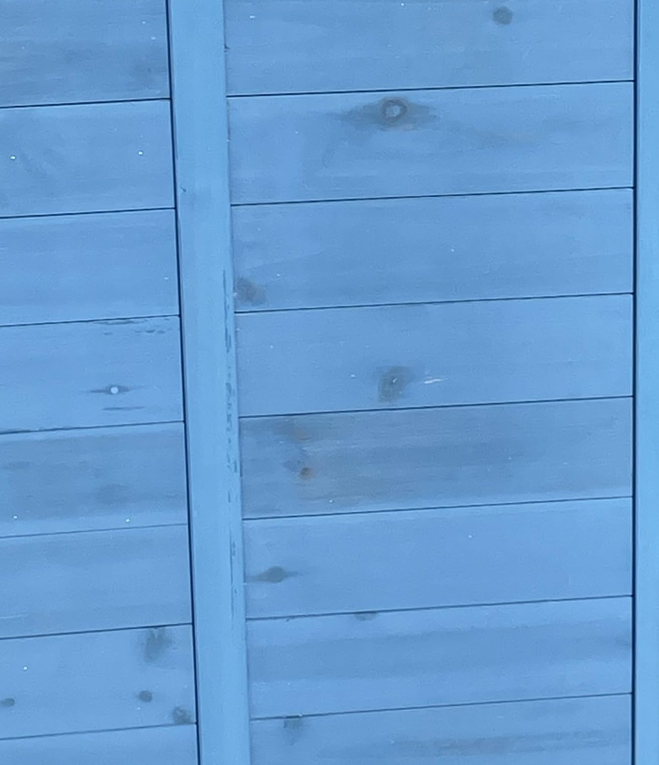 MCombo Small Outdoor Storage Cabinet, Wood Shed with Shelf 0985 (Yellow) customer photo 1