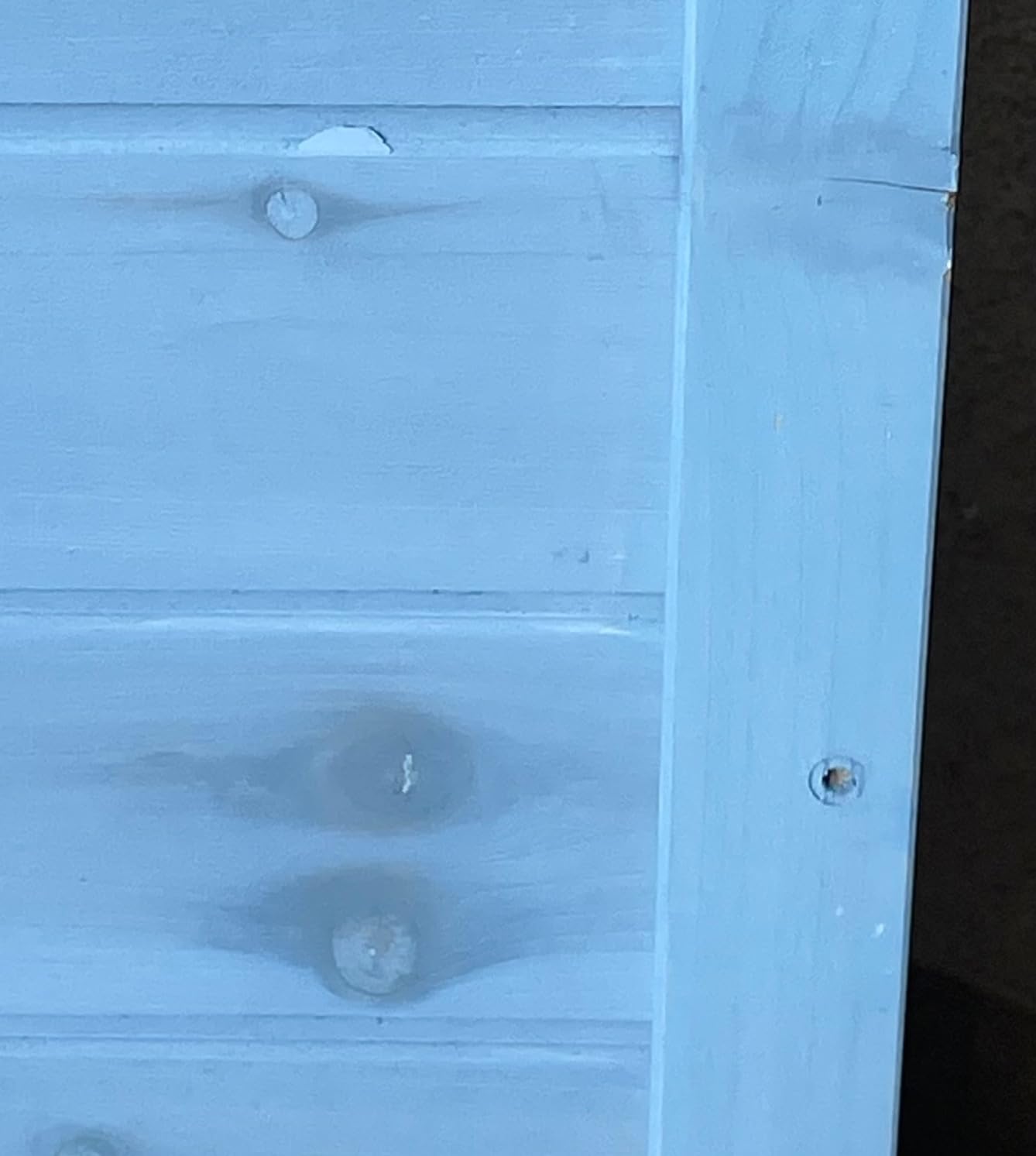 MCombo Small Outdoor Storage Cabinet, Wood Shed with Shelf 0985 (Yellow) customer photo 2