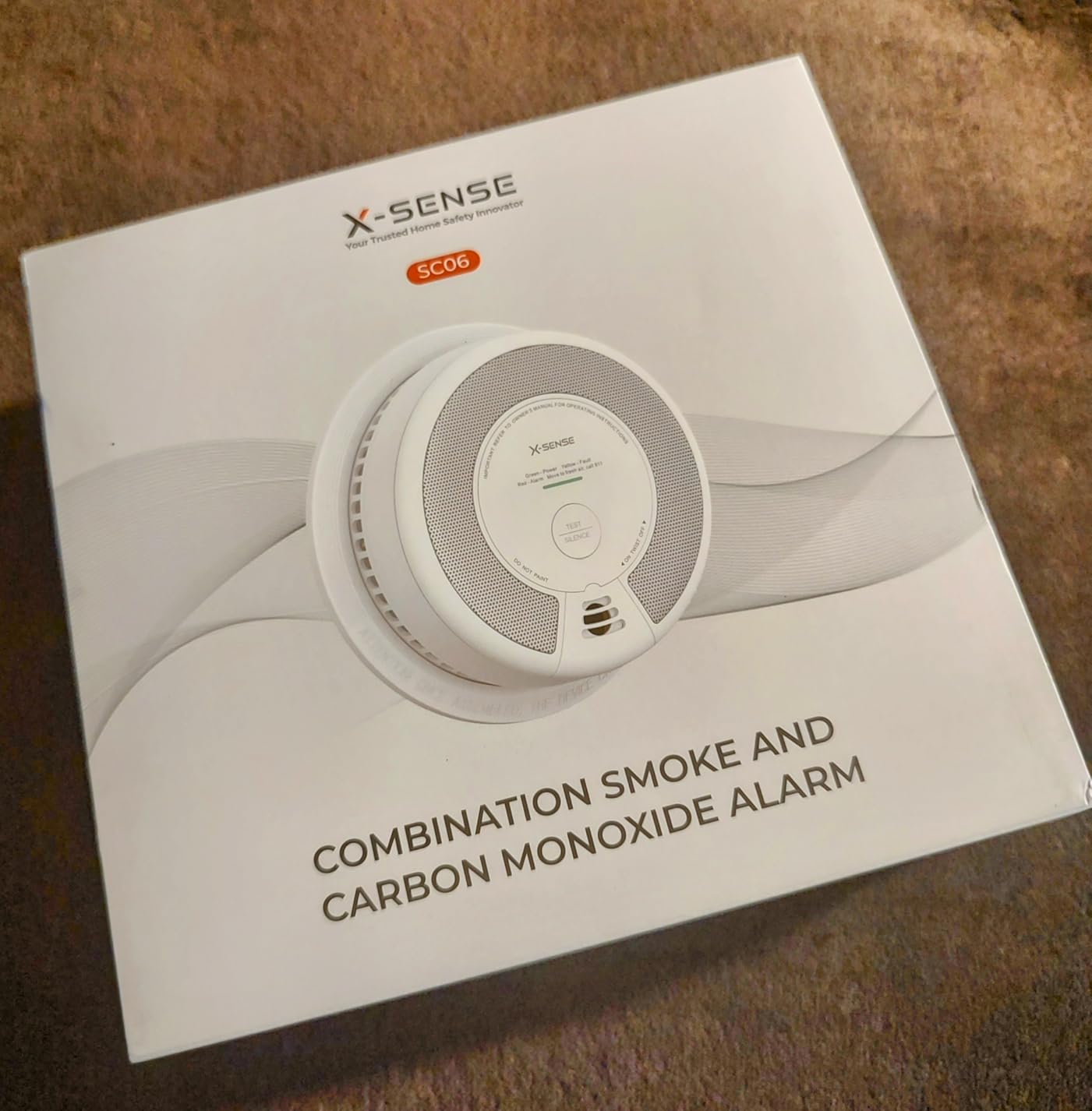 X-Sense 6-Pack Interconnected Smoke and CO Detector, SC06-W customer photo 1