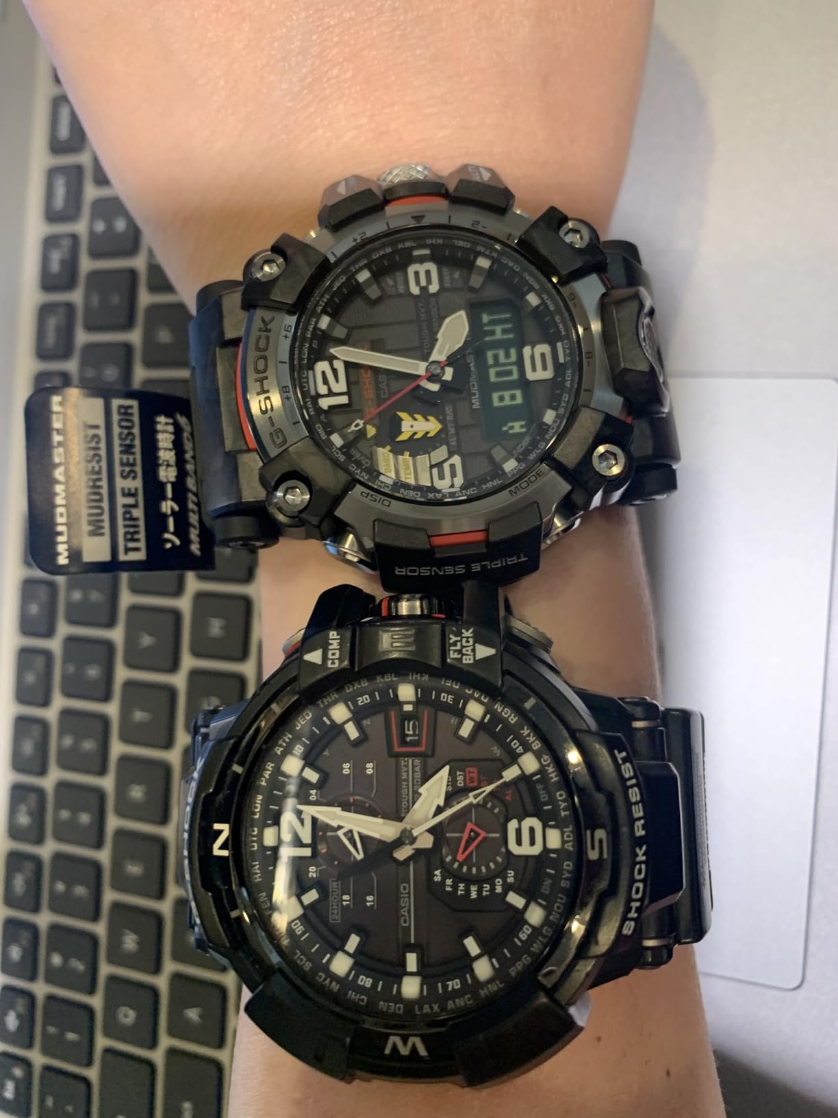 CASIO GWG-2000-1A3JF [G-Shock Carbon MUDMASTER Radio Solar Triple Sensor]Shipped from Japan customer photo 2