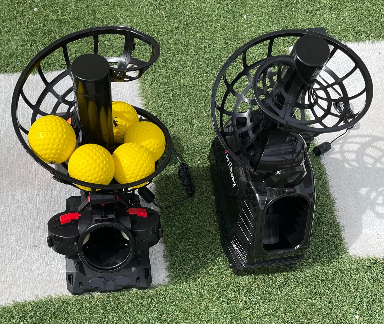 Furlihong 3801BH Upgraded Electronic Baseball Pitching Machine for Beginner customer photo 2