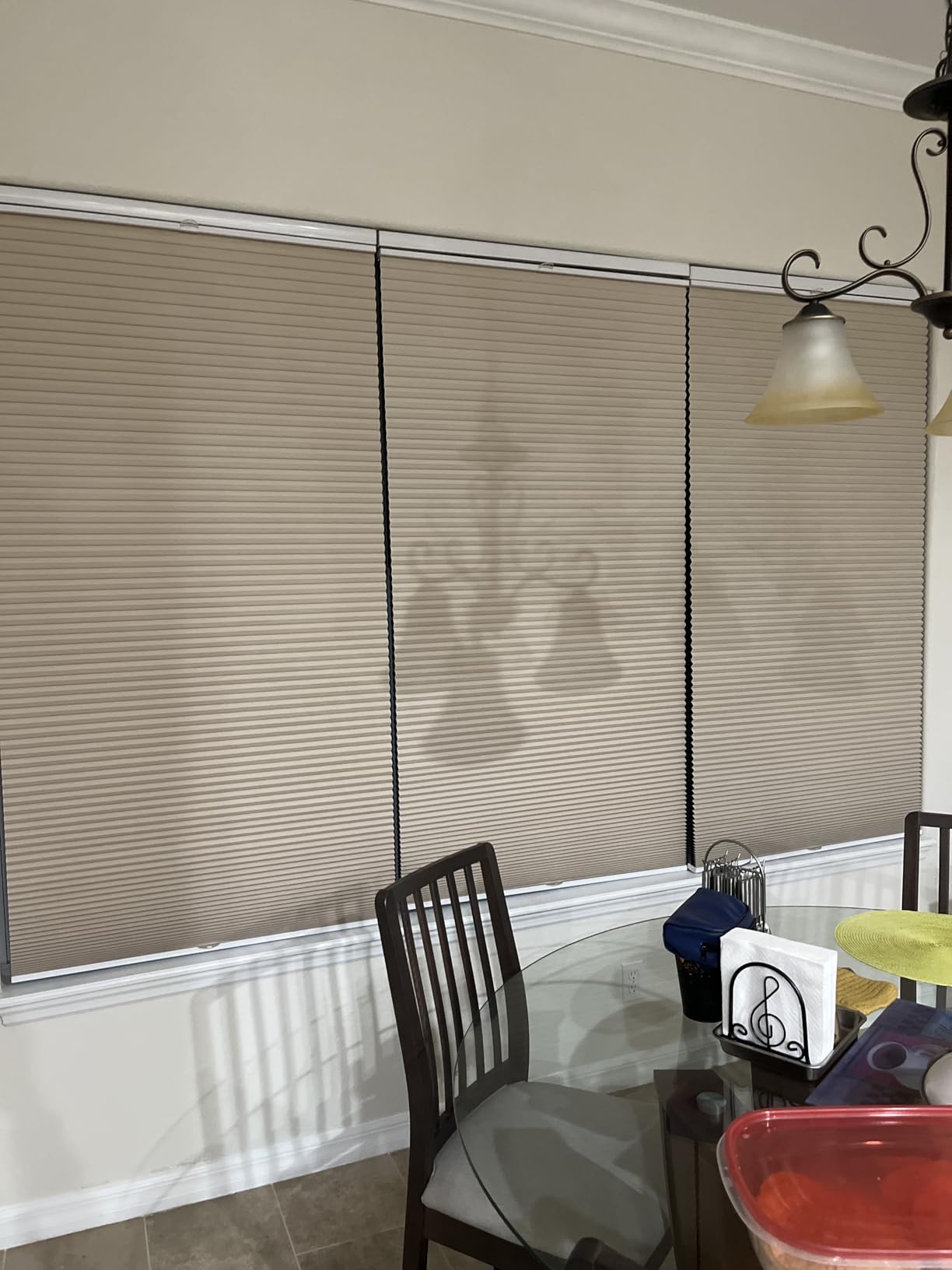 MYshade Top Down Bottom Up Shades Light Filtering Shade Cordless Blinds for Indoor Windows Honeycomb Cellular Sheer Window Blinds & Shades Easy to Install 34