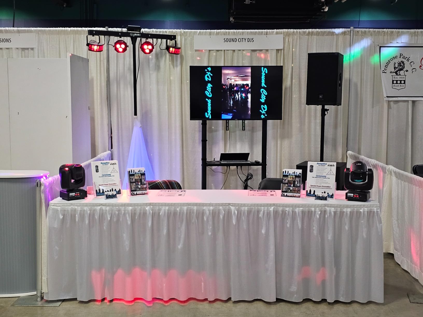 AQOOL Stage Par Lights, RGBW 4-in-1 LED Par Light Stage Lights DMX customer photo 2
