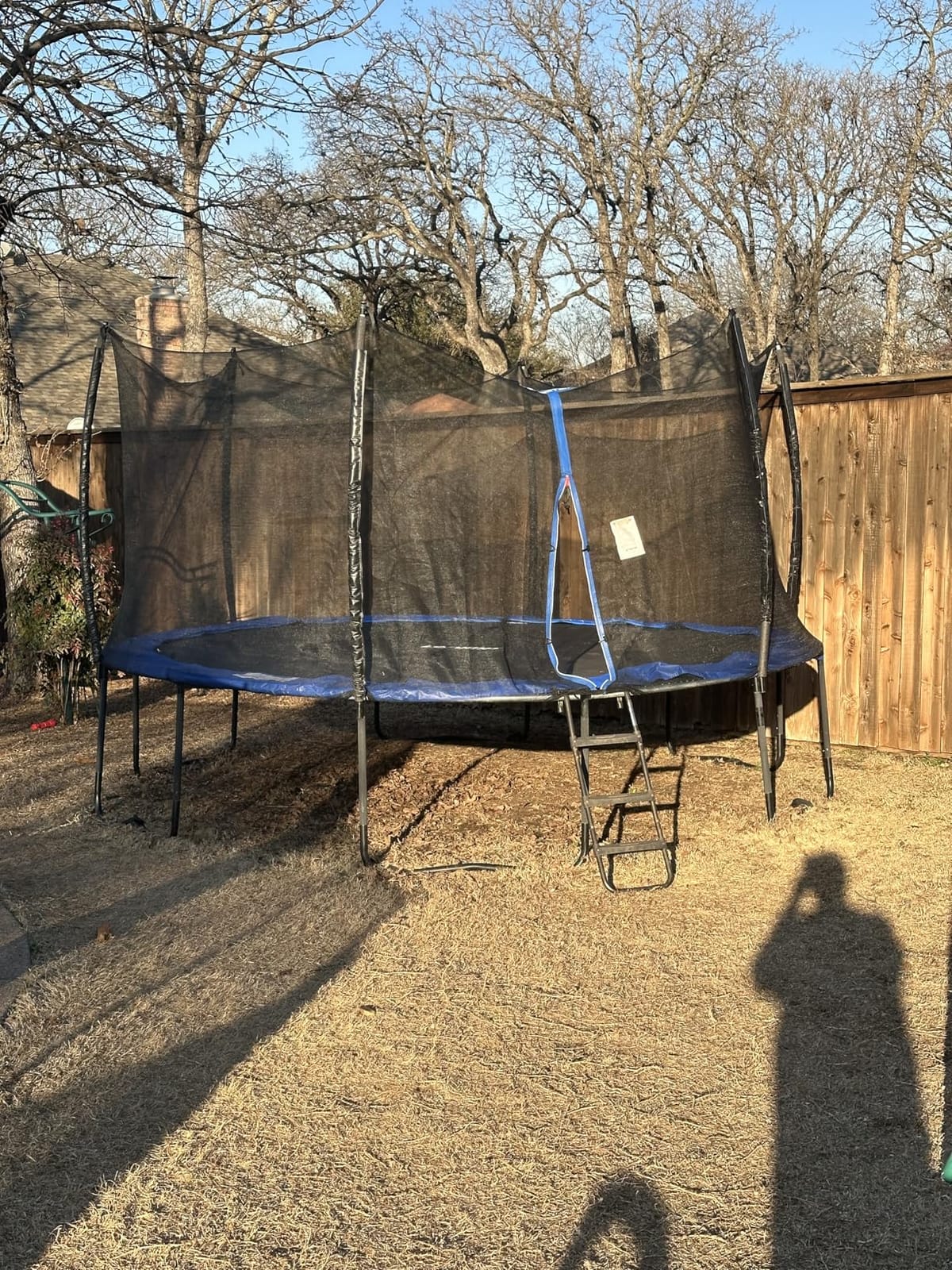 Trampoline Net Replacement Safety Trampoline Net for 6 Straight Poles customer photo 2