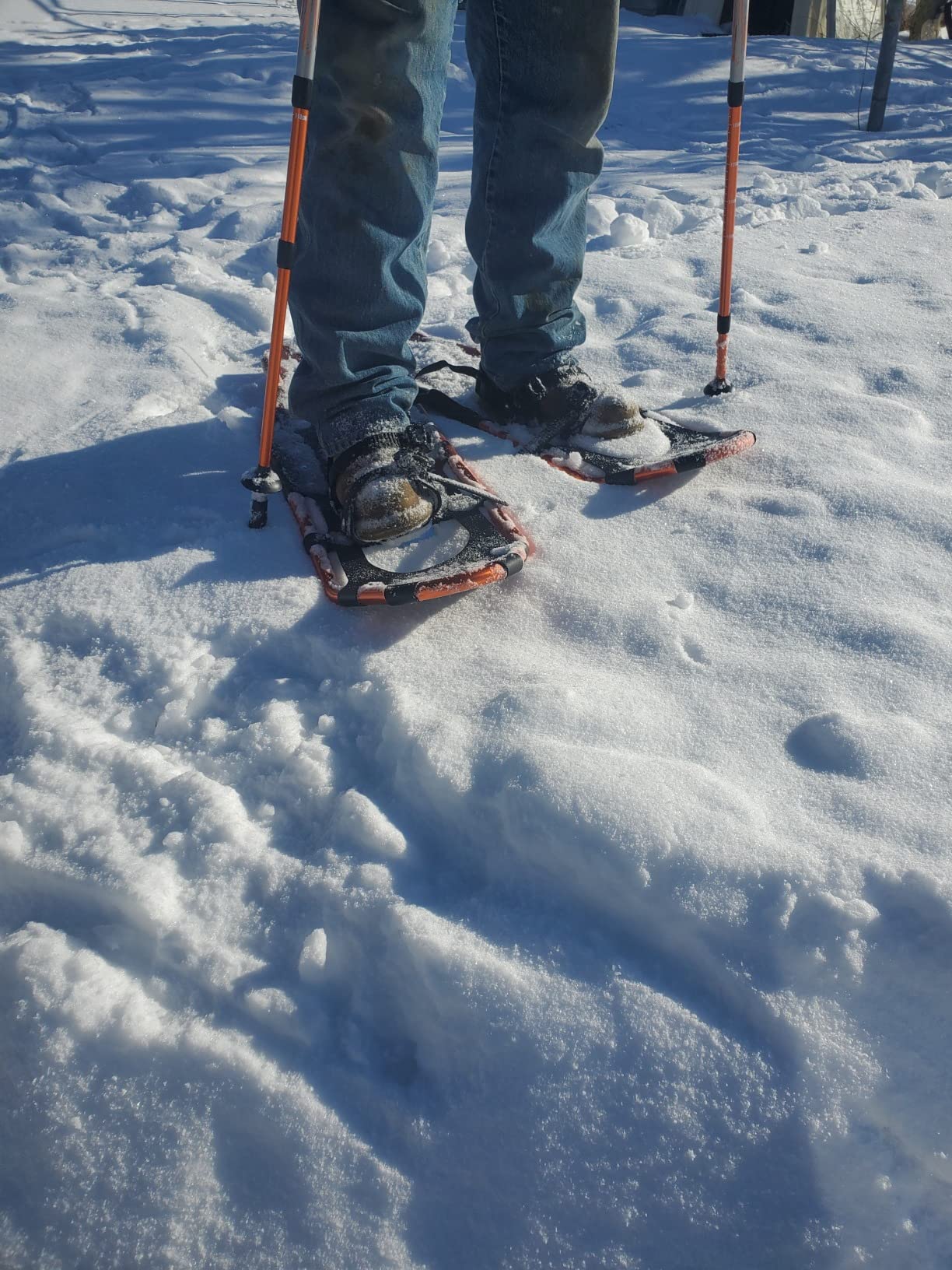 Cascade Mountain Tech Lightweight Aluminum Frame Snowshoe Set customer photo 1