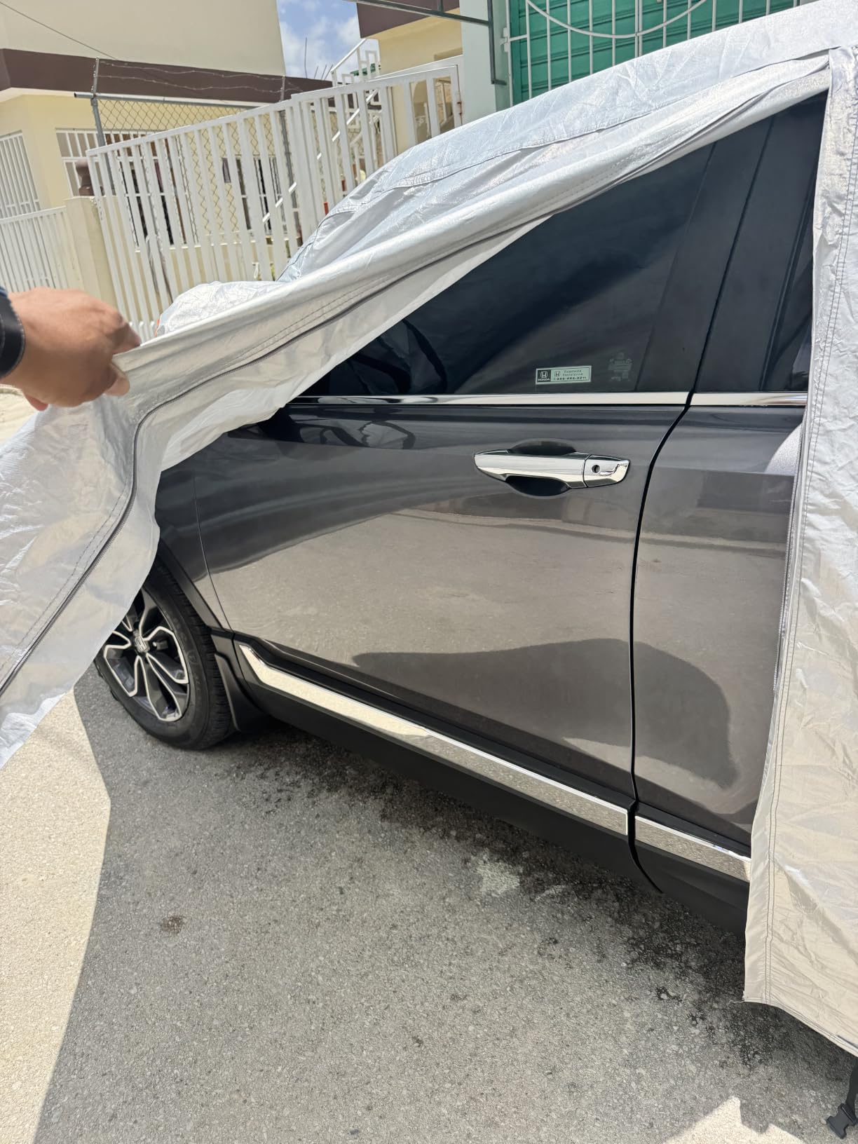 Kayme 6 Layers Waterproof SUV Car Cover for Toyota RAV4 2006-2026 customer photo 2