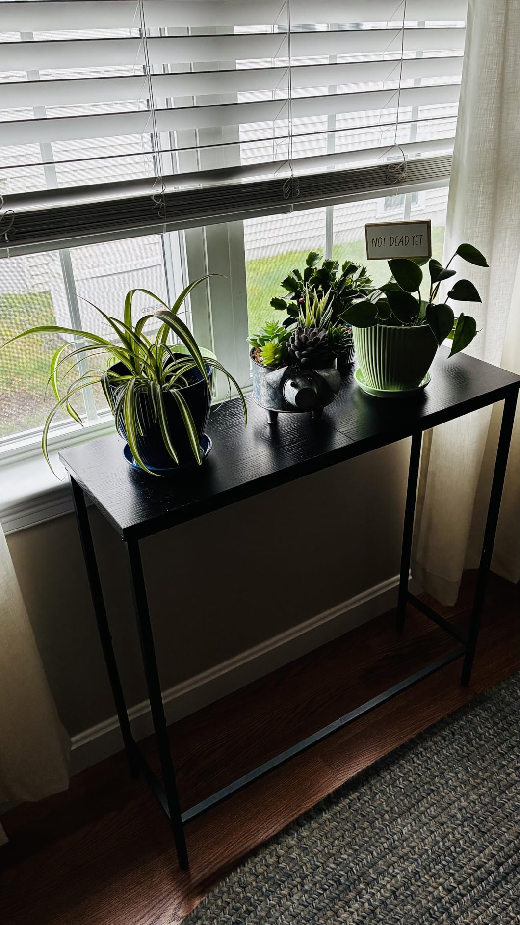 HOOBRO Narrow Console Table, 29.5