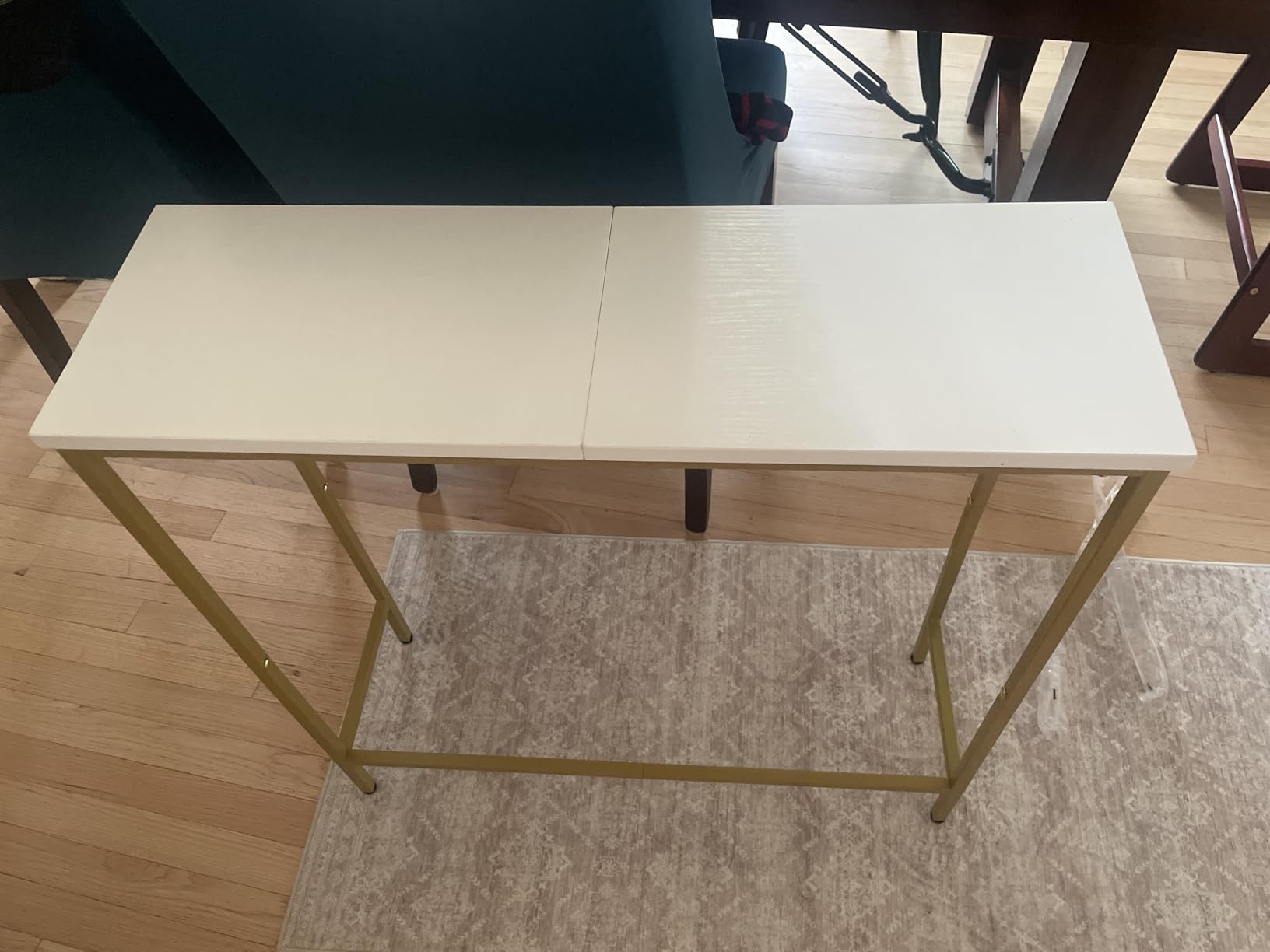 HOOBRO Narrow Console Table, 29.5