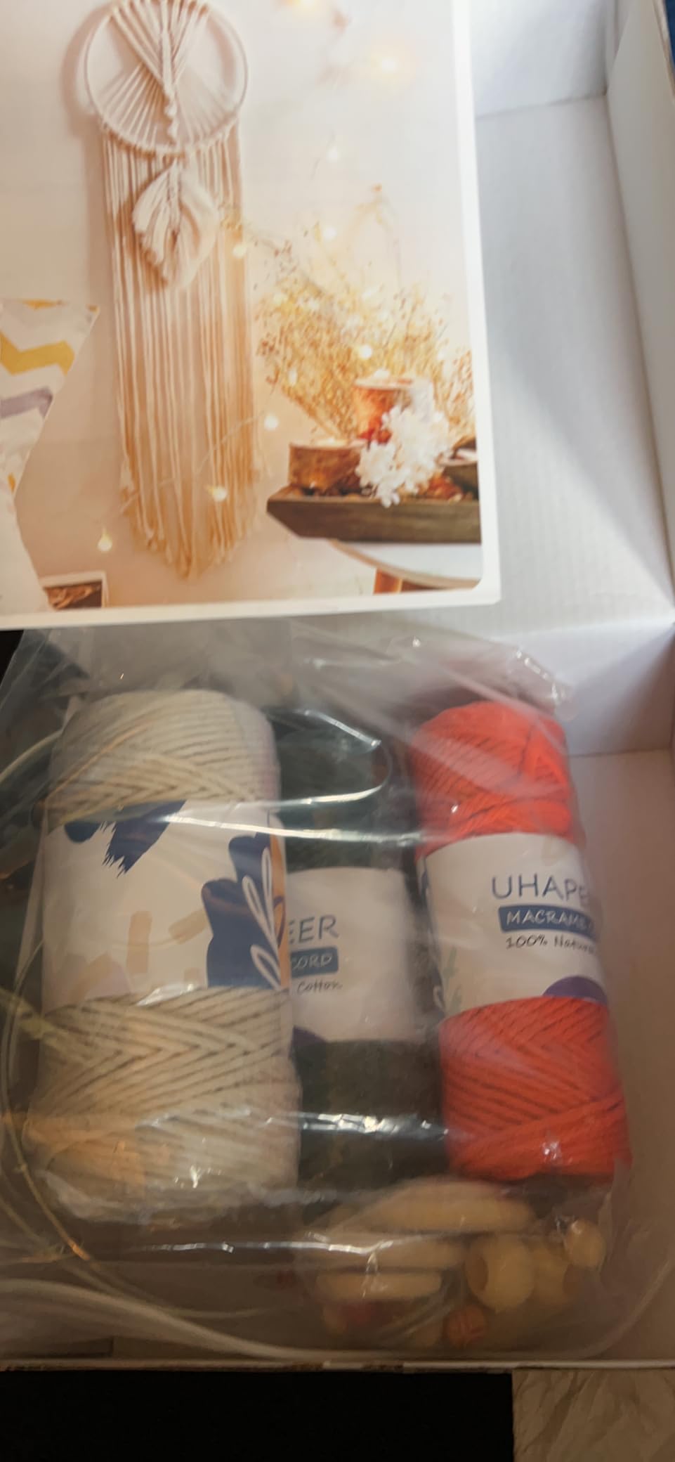 UHAPEER DIY Macrame Kits for Adults Beginners with Instruction and Video customer photo 2