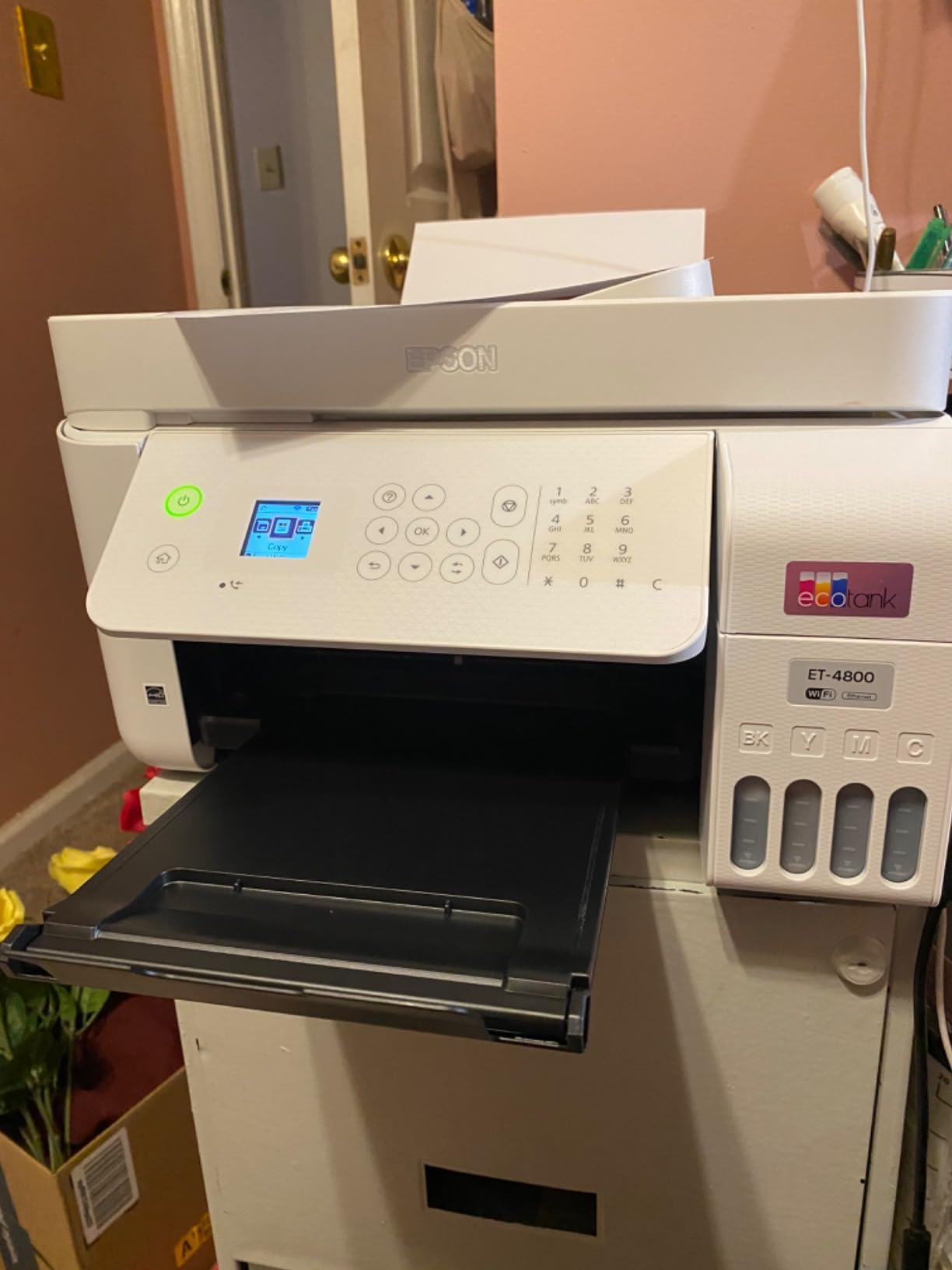 Epson EcoTank ET-4800 Wireless Color All-in-One Supertank Printer customer photo 1