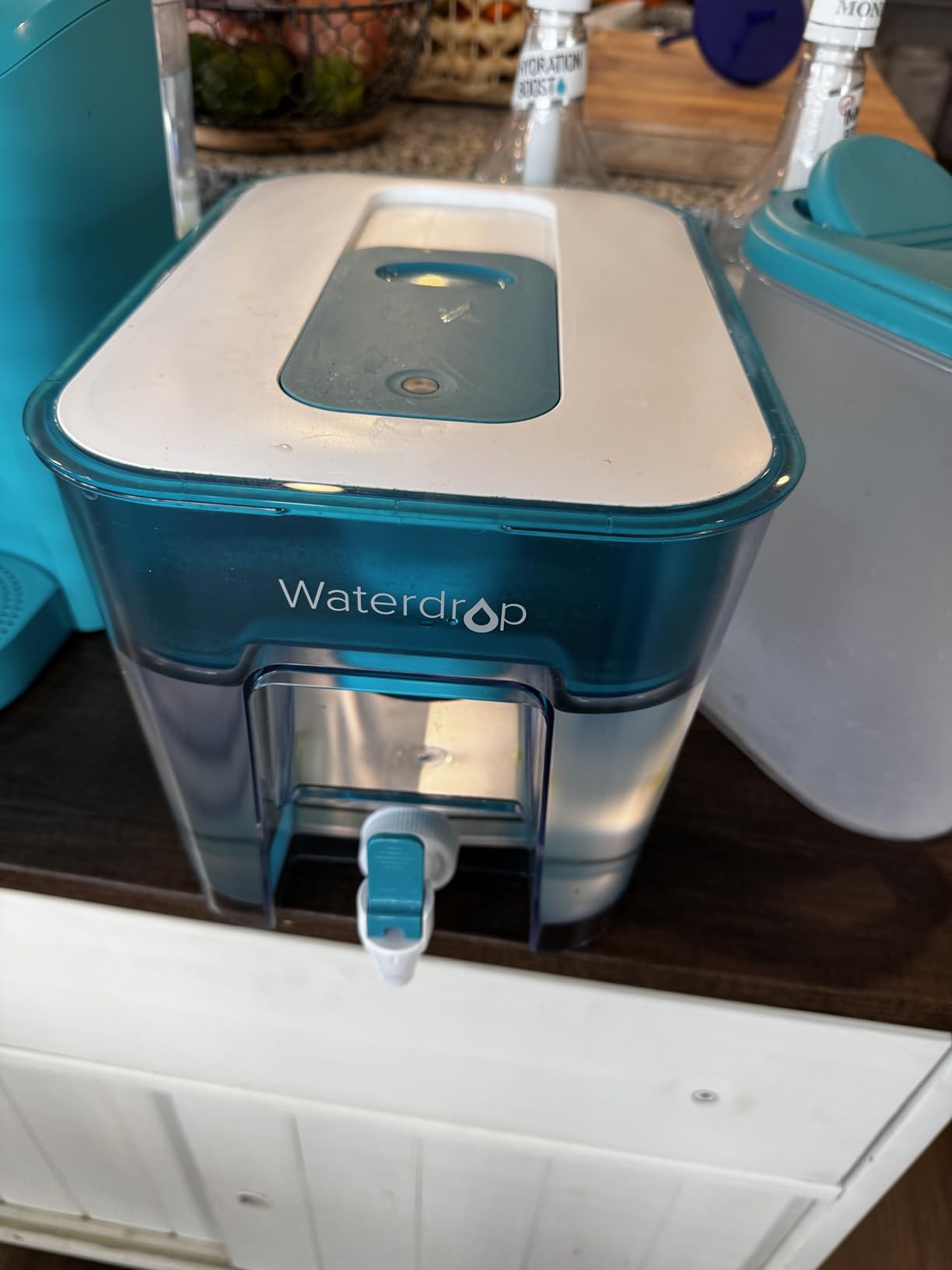 Waterdrop WFD-22L-A Alkaline Water Filter Dispenser, Large 40-Cup, Black customer photo 2