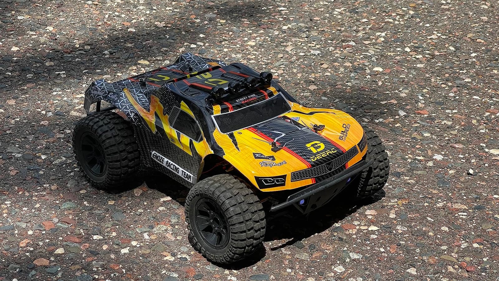 DEERC 9201E 1:10 RC Truck for Adults & Boys, 48 KPH 4WD Short Course RC Car customer photo 2