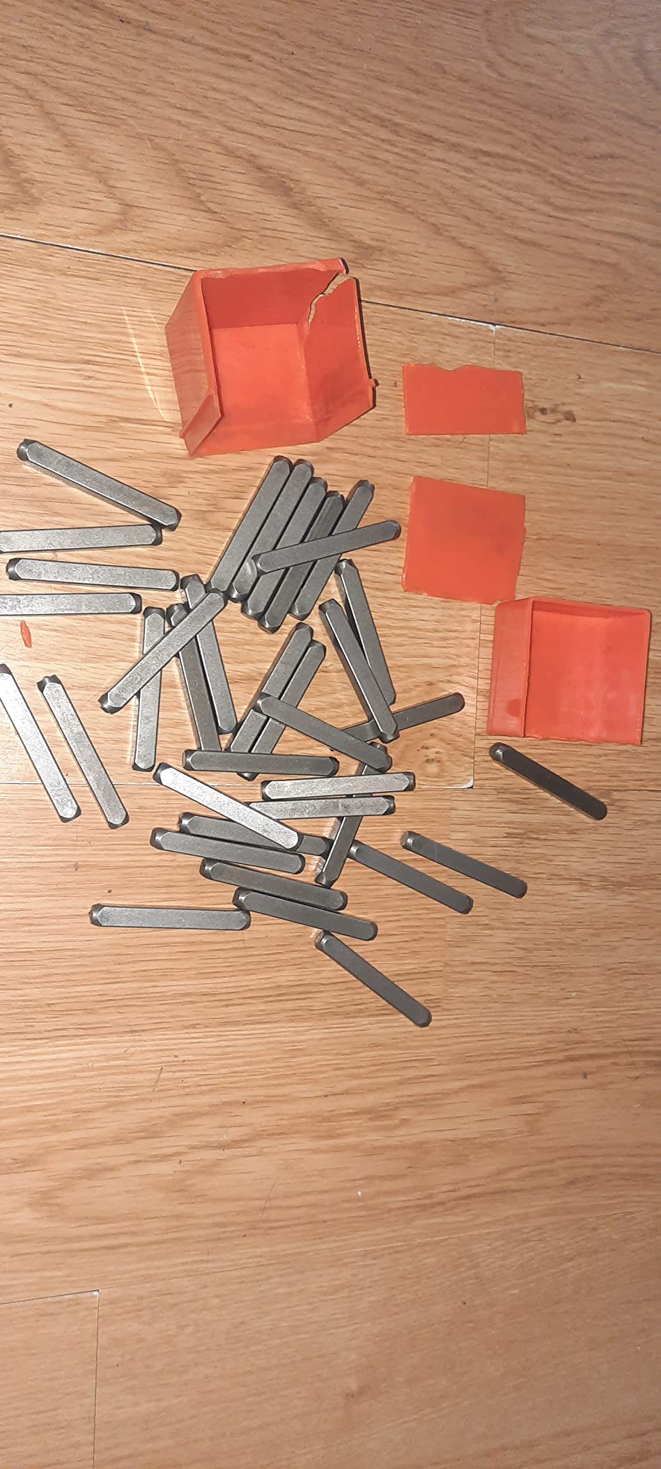 Metal Letter Punch Set 1/4 (6mm),36PC Steel Number and Letter Stamp Set,Stamping Tool Set kit for Imprinting Metal, Plastic, Wood, Leather. customer photo 2