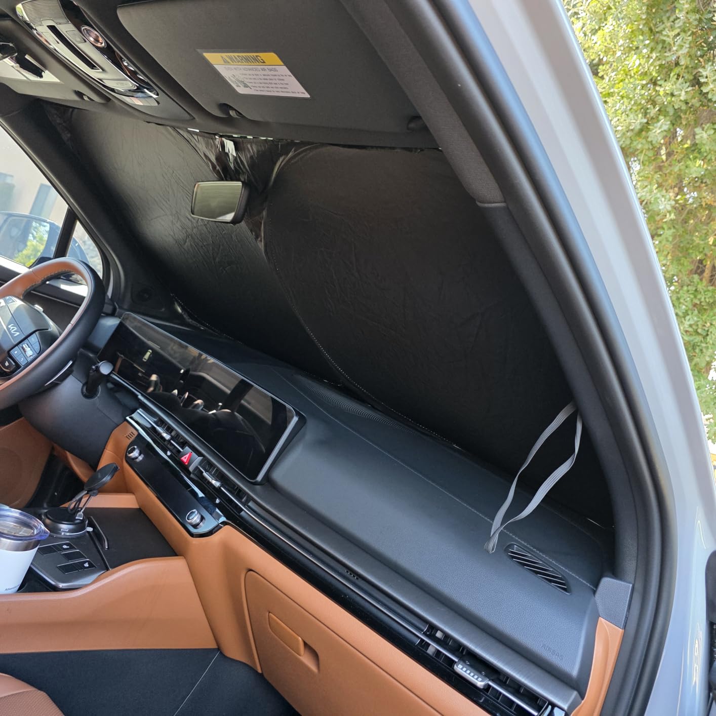 KUST Windshield Sun Shade for 2019-2025 2026 Chevrolet Chevy Silverado/GMC Sierra 1500 2500 3500 Accessories Window Sunshade Sun Visor Protector Foldable Blocks UV Rays Keep Your Car Cooler customer photo 1