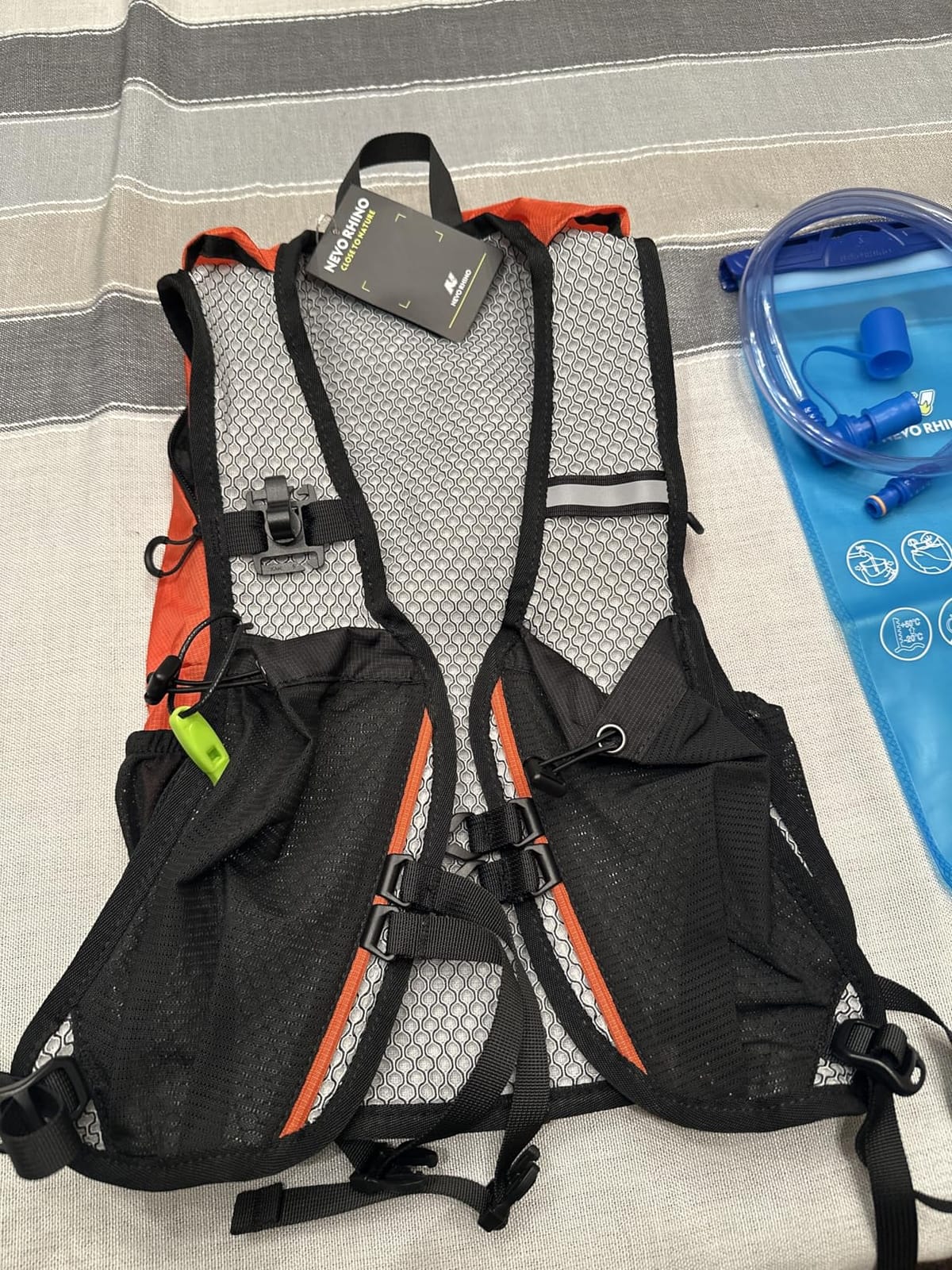 Lightweight Hydration Backpack, Running Backpack with 2L Water Bladder | Hydro Water Daypack, Small Hiking Backpack for Cycling Hiking Rave for Men Women customer photo 2