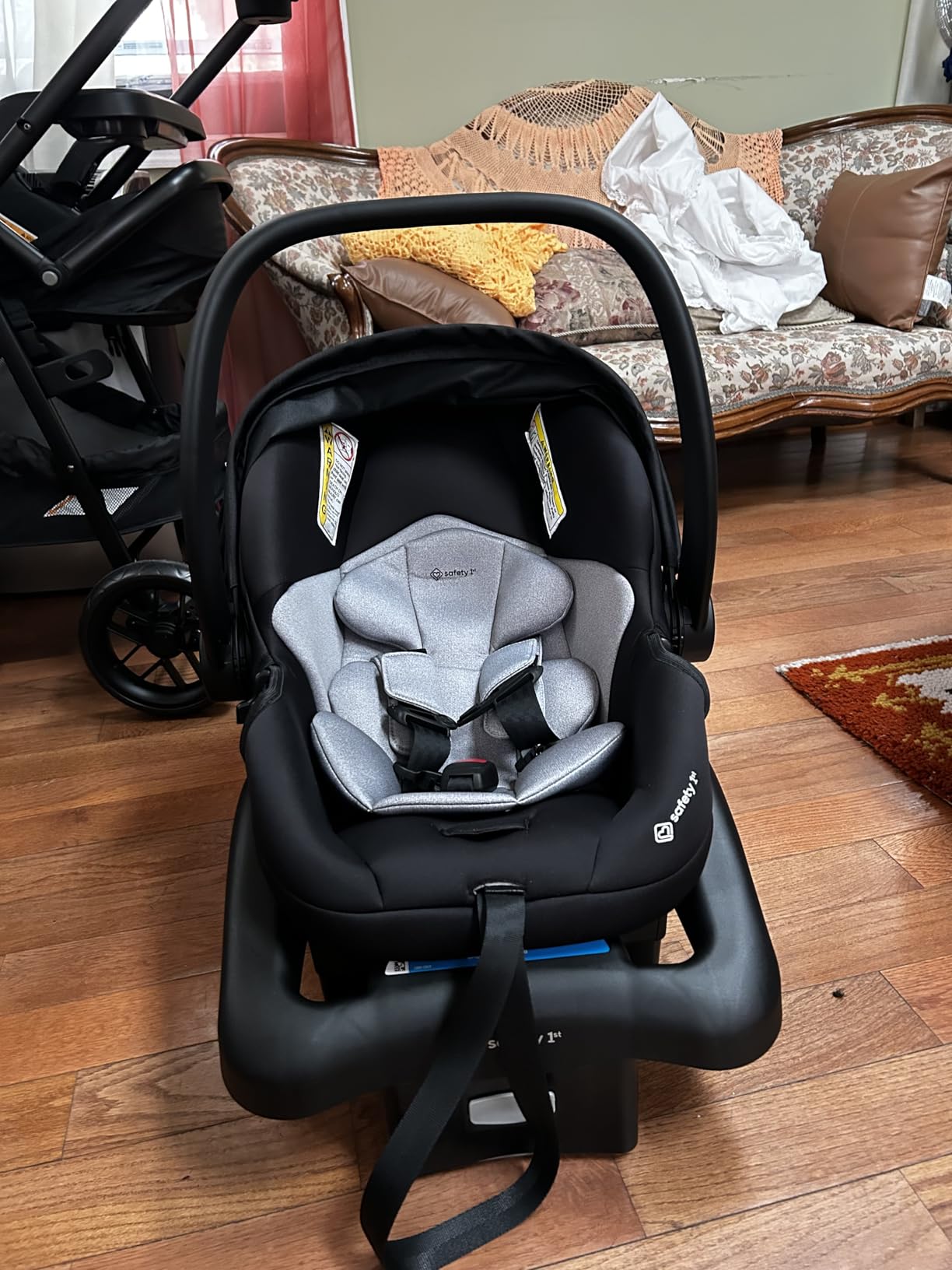 Safety 1st Grow and Go Flex 8-in-1 Car Seat Stroller Combo, Baby Stroller Travel Systems for Infants 4-30 lbs, Stroller and Carseat Combo Set, Foundry customer photo 2
