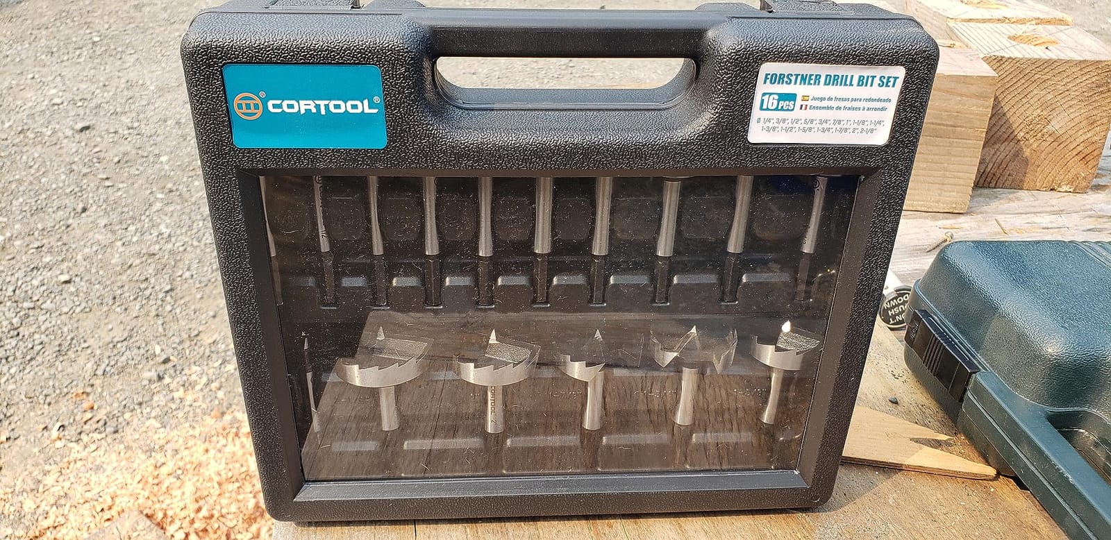 Forstner Bit Set 16Pcs Hex Shank, Wood Drill Bits Set with Multi Sided Shank customer photo 2