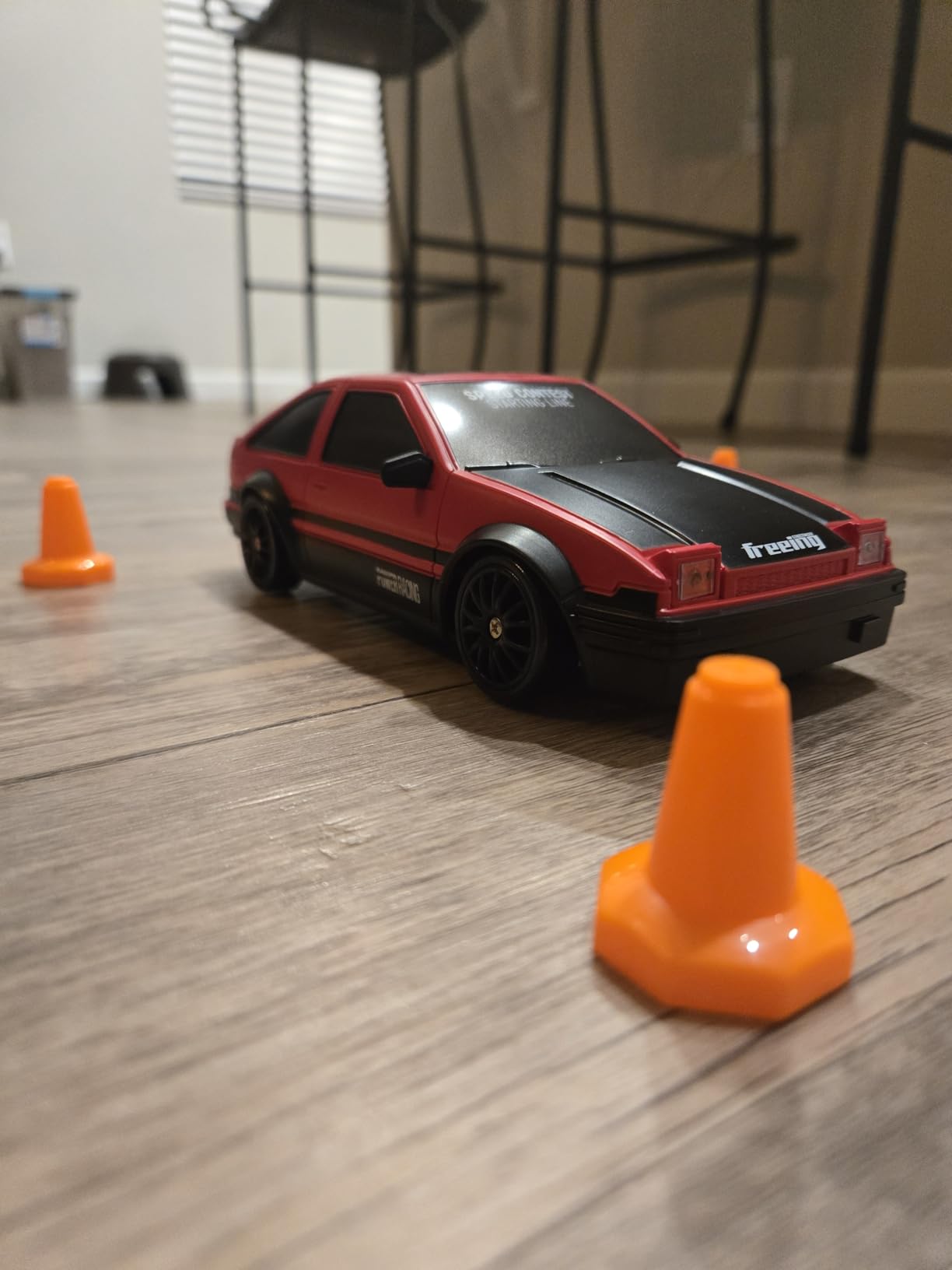 Remote Control Car RC Drift Car 2.4GHz 1:24 Scale 4WD 20KM/H High Speed Model Vehicle with LED Lights Drifting Tire Racing Sport Toy Car for Adults Boys Girls Kids Gift customer photo 1