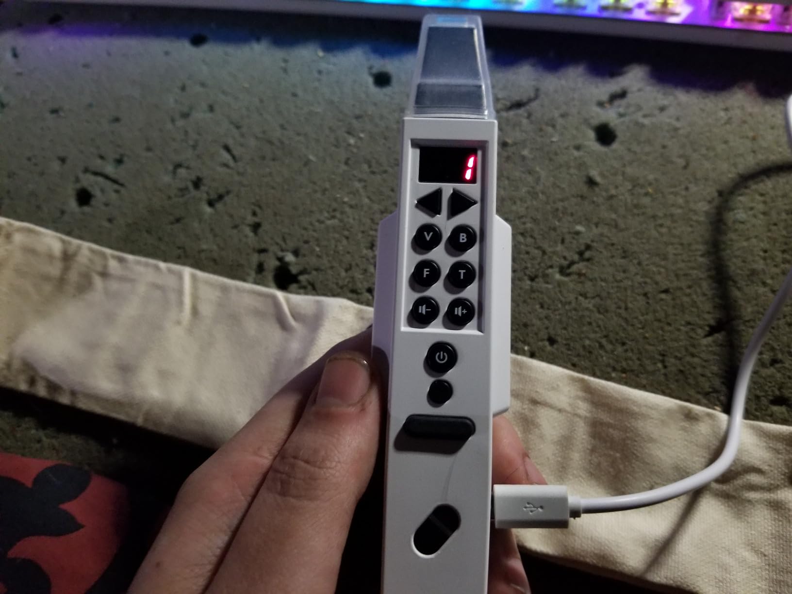 Carry On Digital Wind Instrument White customer photo 2
