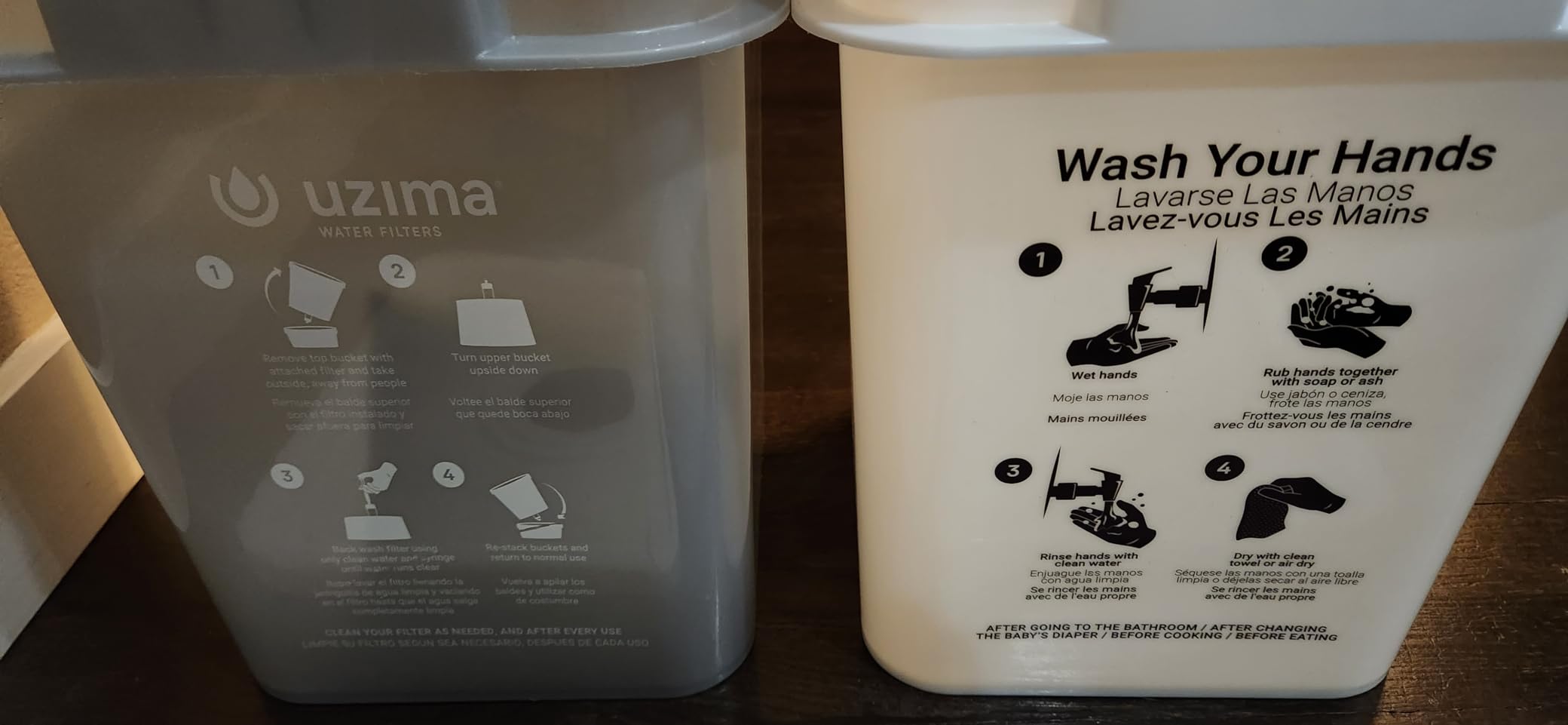 Uzima UZ-2 Camping Water Filter and Drinking Water Filter System, Portable Survival Camping Essentials, Backpacking Purification Gear for Glamping, Hiking, and Hunting Essentials and Military Gear customer photo 1
