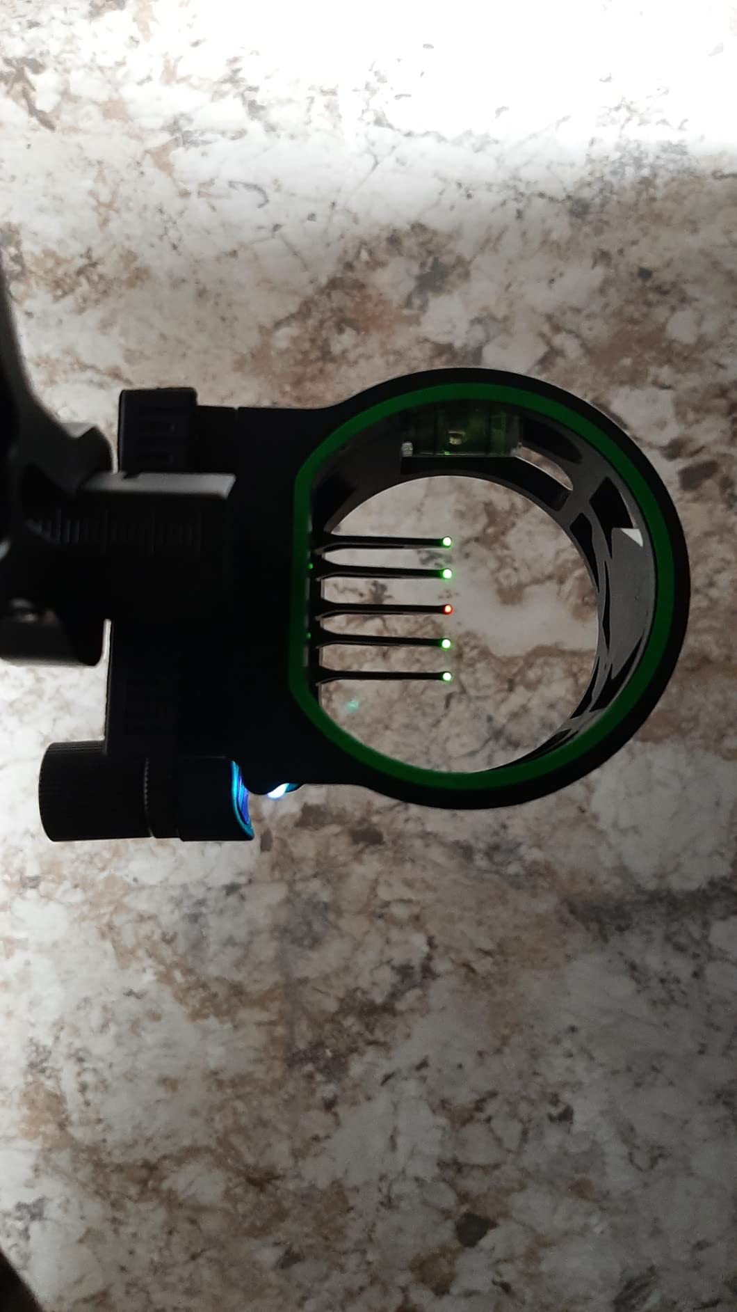 LWANO 5 Pin Bow Sight with Rheostat Light and Reversible Mount Design customer photo 1