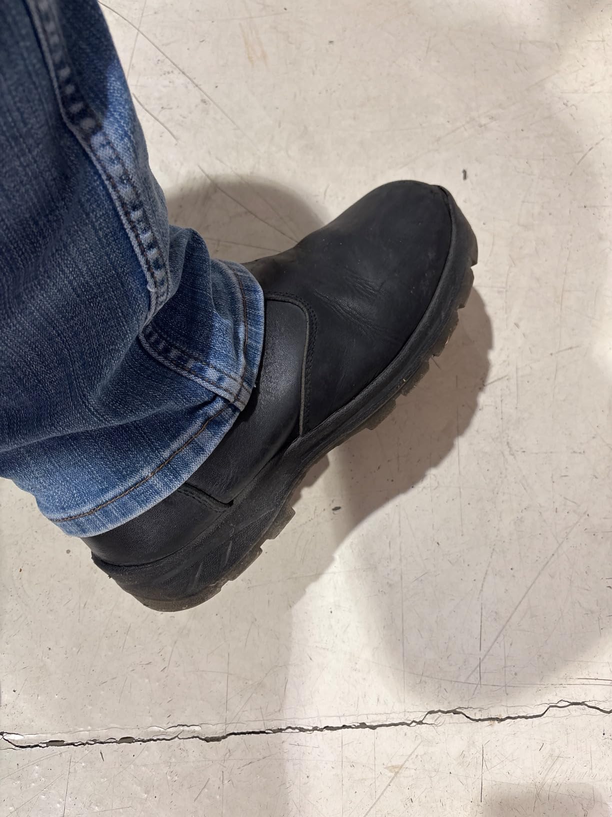 SUREWAY Men's Slip On Fire & Safety Work Boots Composite/Soft Toe customer photo 1