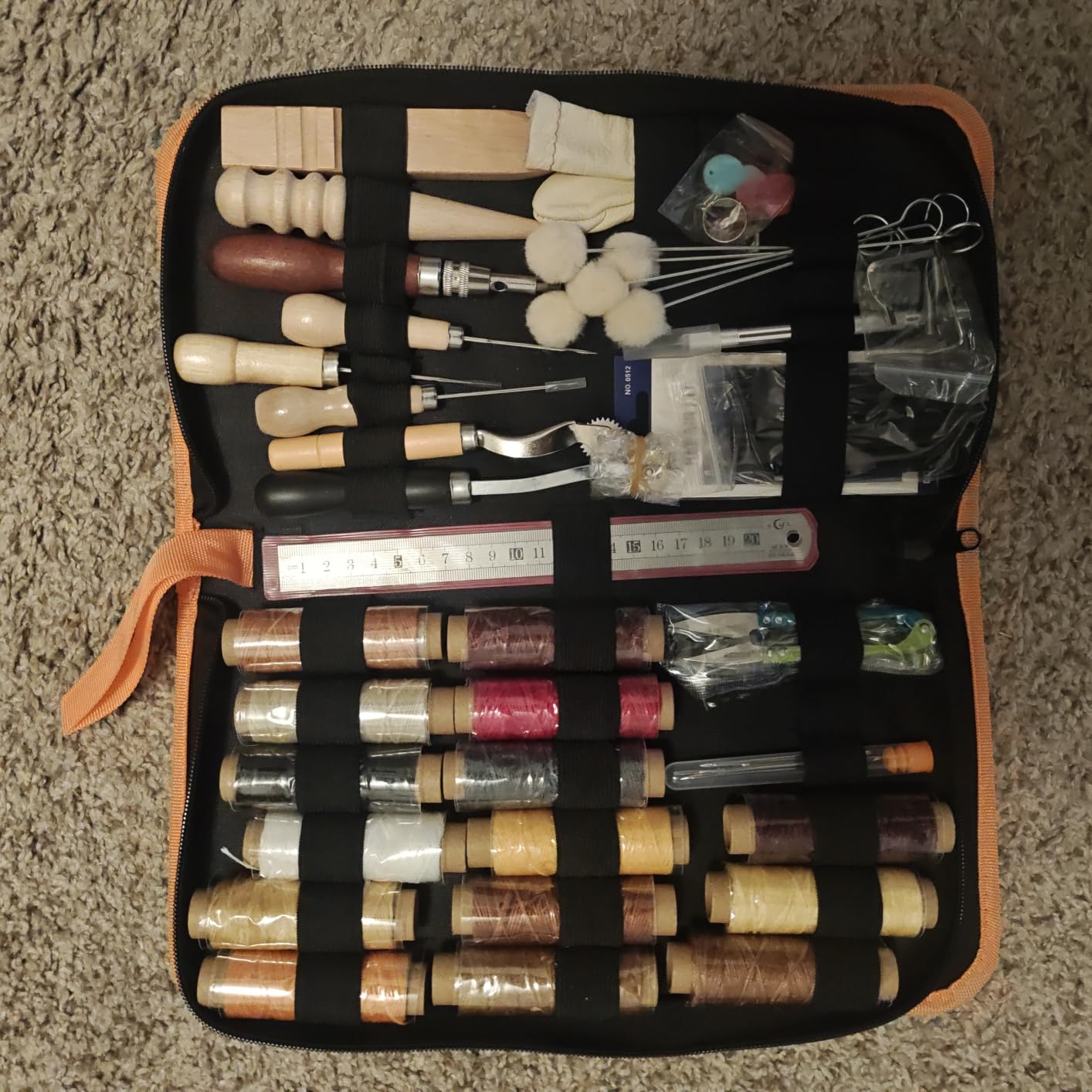 BUTUZE Leather Working Tools, Practical Leather Craft Kit customer photo 1
