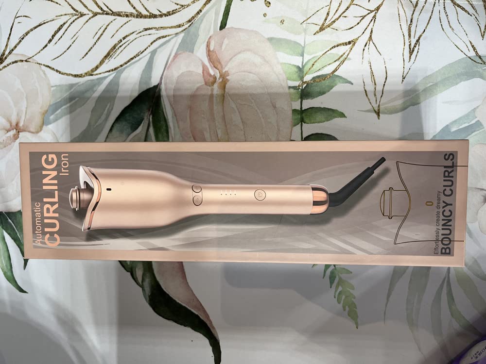 Automatic Curling Iron, Professional Automatic Hair Curler with 1
