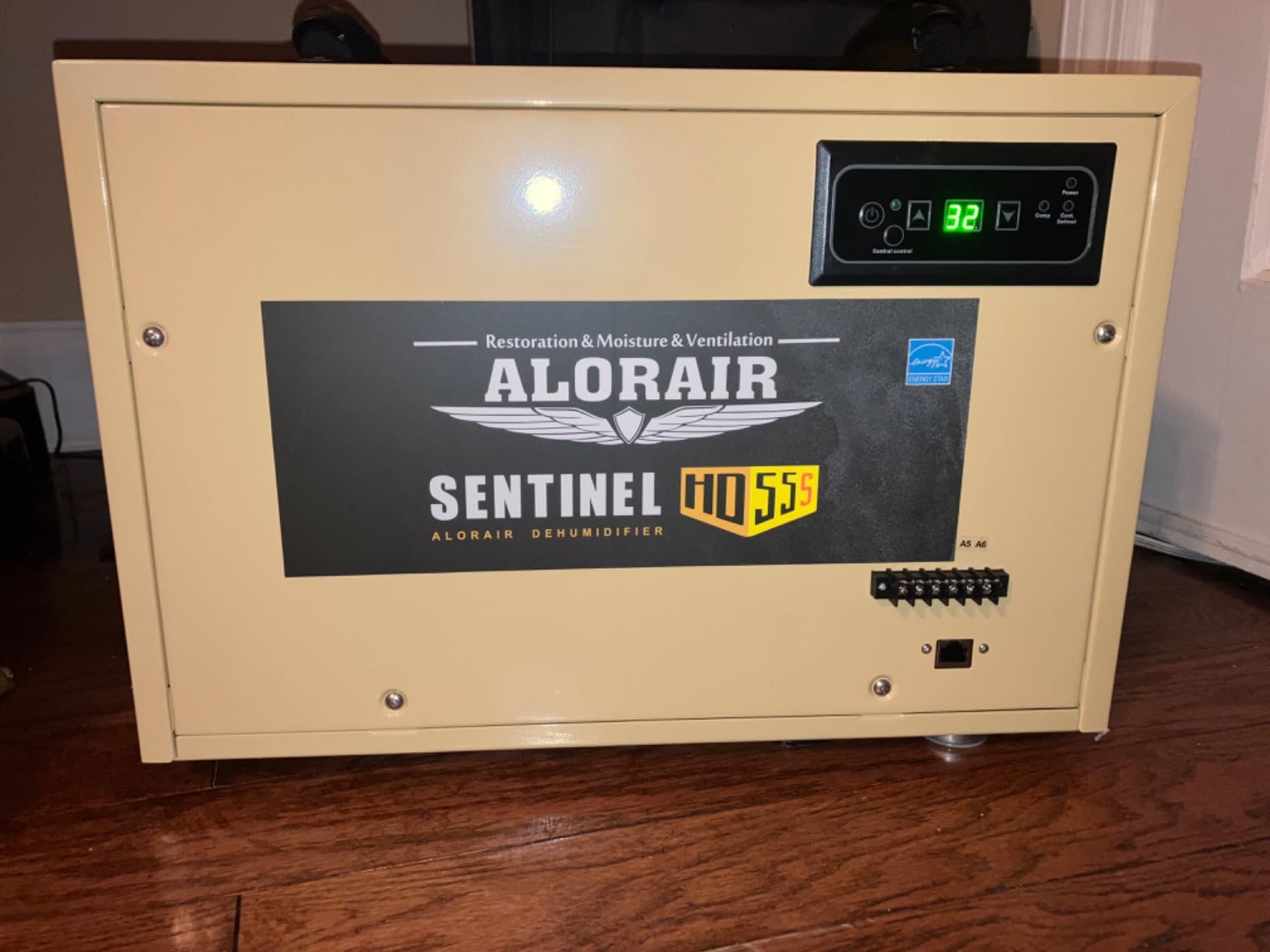 ALORAIR 120 Pints Energy Star Crawlspace Dehumidifier with Pump 1300 Sq.Ft. | Sentinel HDi65S, Compact, Auto Defrost, with Drain Hose, for Basement, Commercial, Industrial, 6-Year Limited Warranty customer photo 1