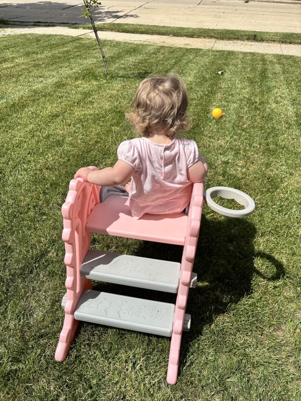 Nyeekoy 3 in 1 Toddler Slide Indoor & Outdoor Playground customer photo 2