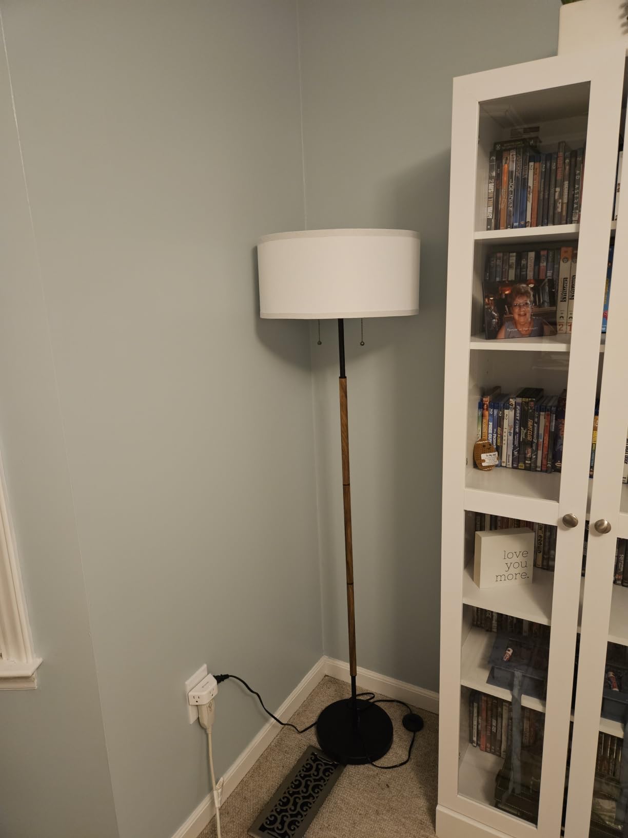 2-Light 3 Color Temperature Mid Century Floor Lamp for Living Room customer photo 1