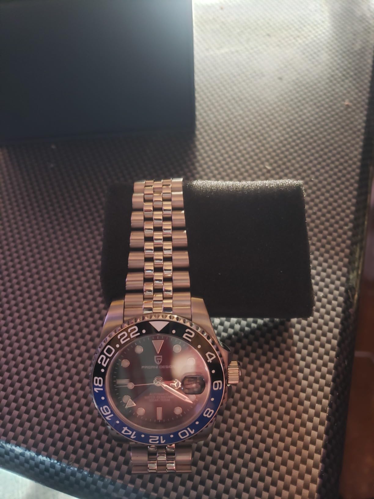 Men Watch Pagani Design GMT Watches for Men Automatic 40MM Date 100M Waterproof Stainless Steel Sapphire Glass Mechanical Wristwatches PD-1662 customer photo 2